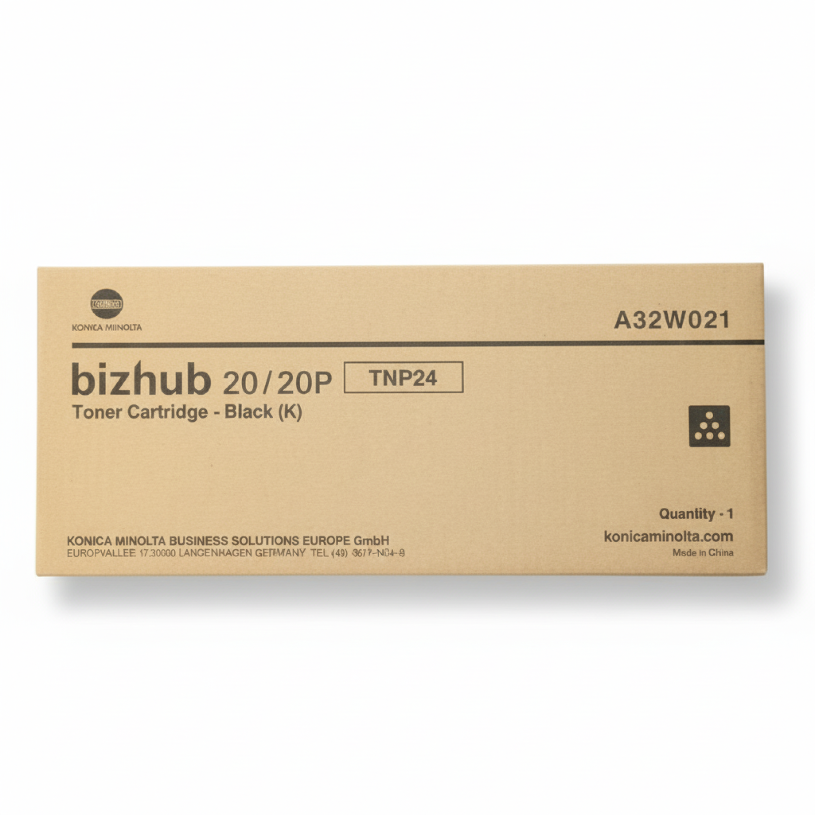 Original OEM Toner KM TNP-24 (A32W021) (Black)