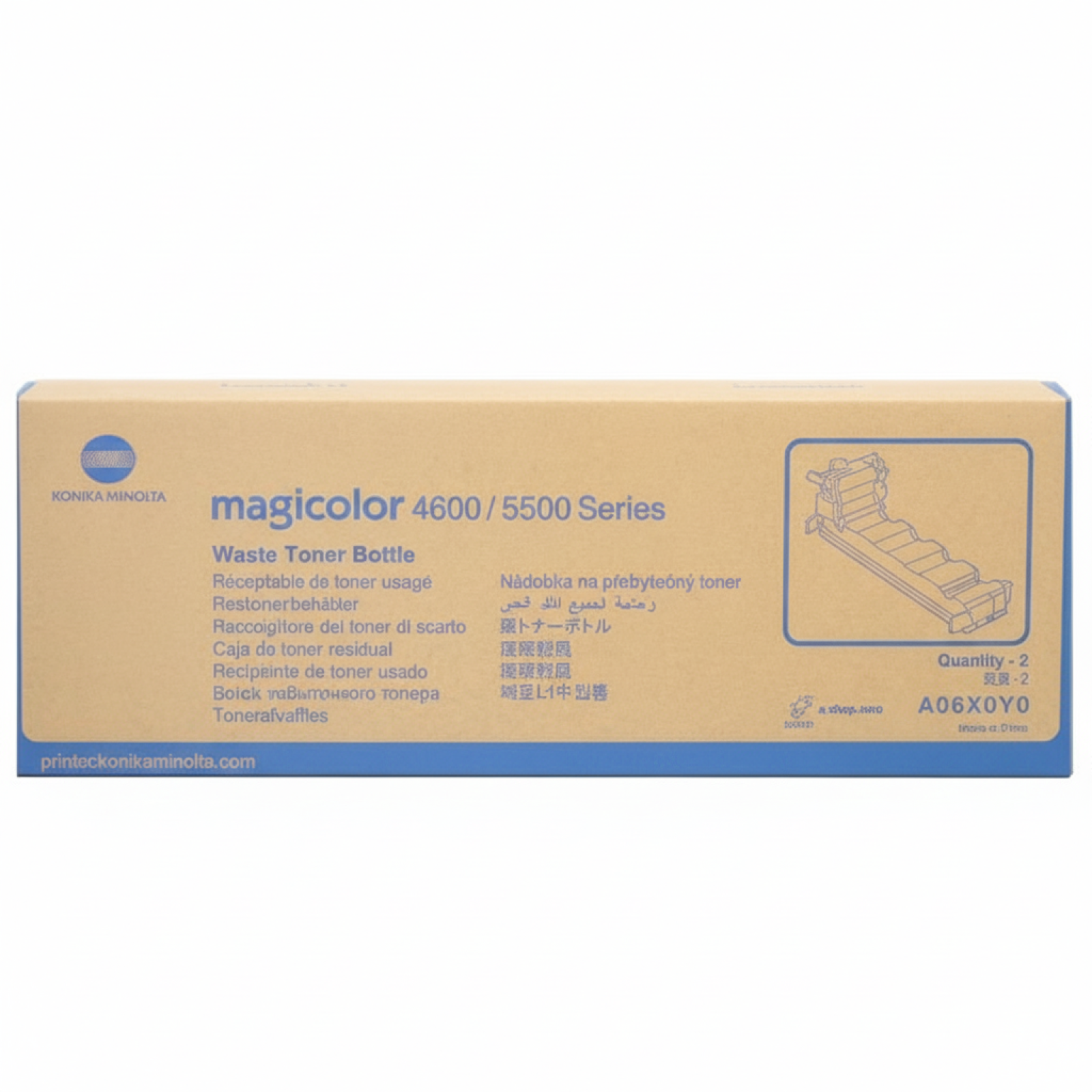 Original OEM Waste Toner Tank KM A06X0Y0 (A06X0Y0)