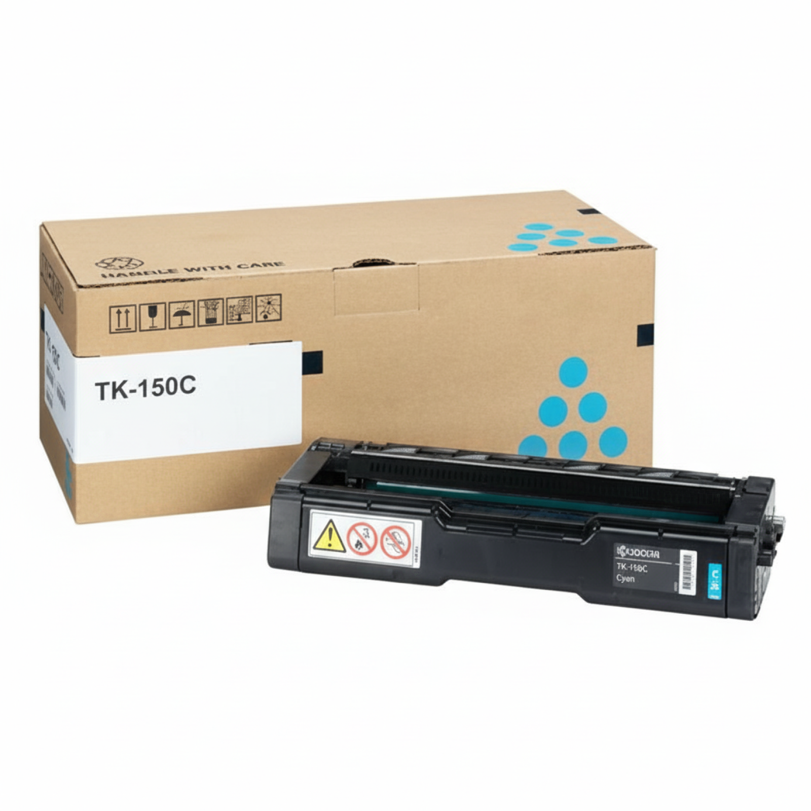 Original OEM Toner Kyocera TK-150C (1T05JKCNL0) (Cyan)