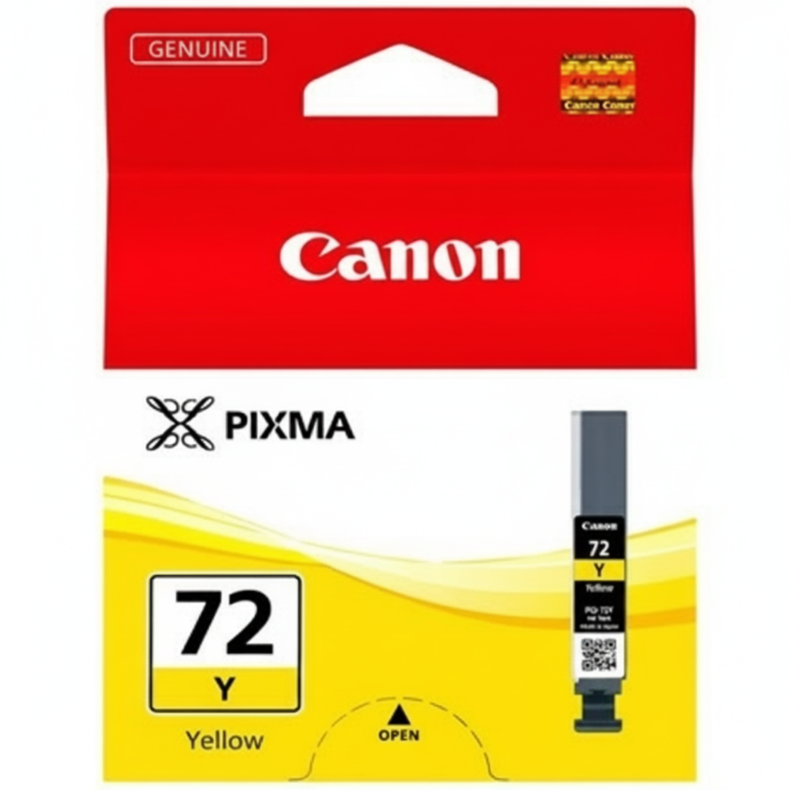 Original OEM Ink Cartridge Canon PGI-72Y (6406B001) (Yellow)