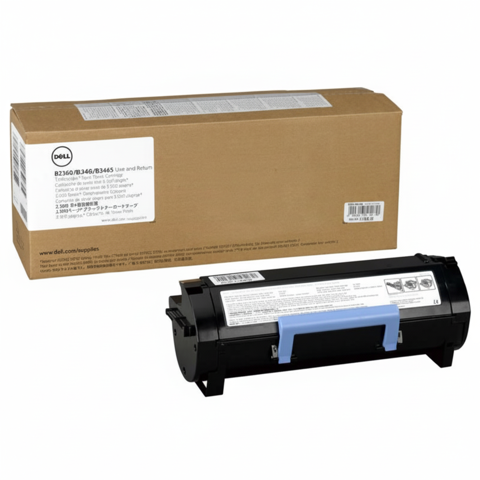 Original OEM Toner Dell 7MC5J (593-11165) (Black)