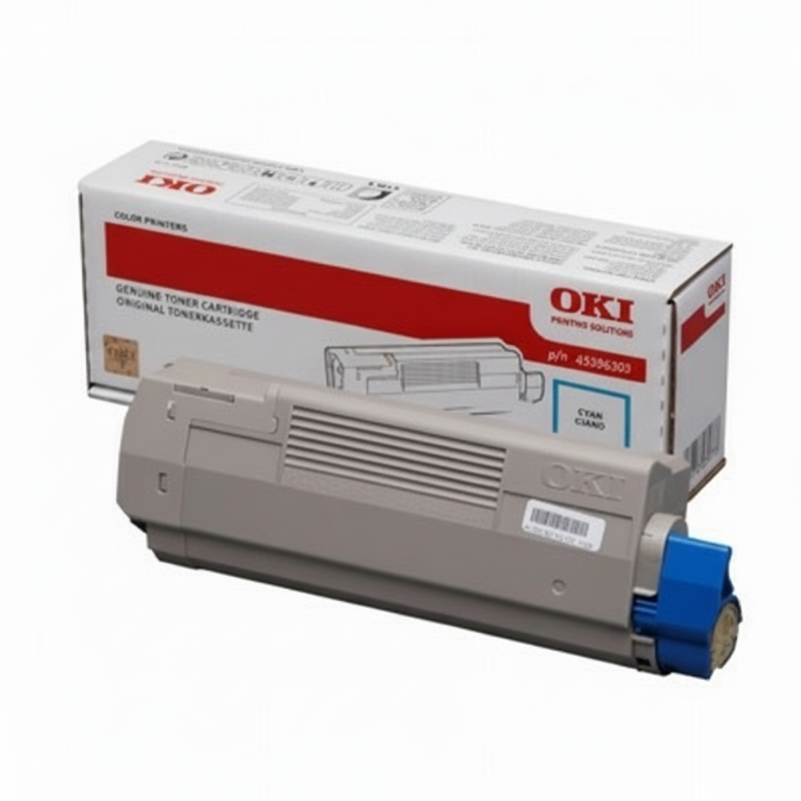 Original OEM Toner Oki 45396303 (45396303) (Cyan)