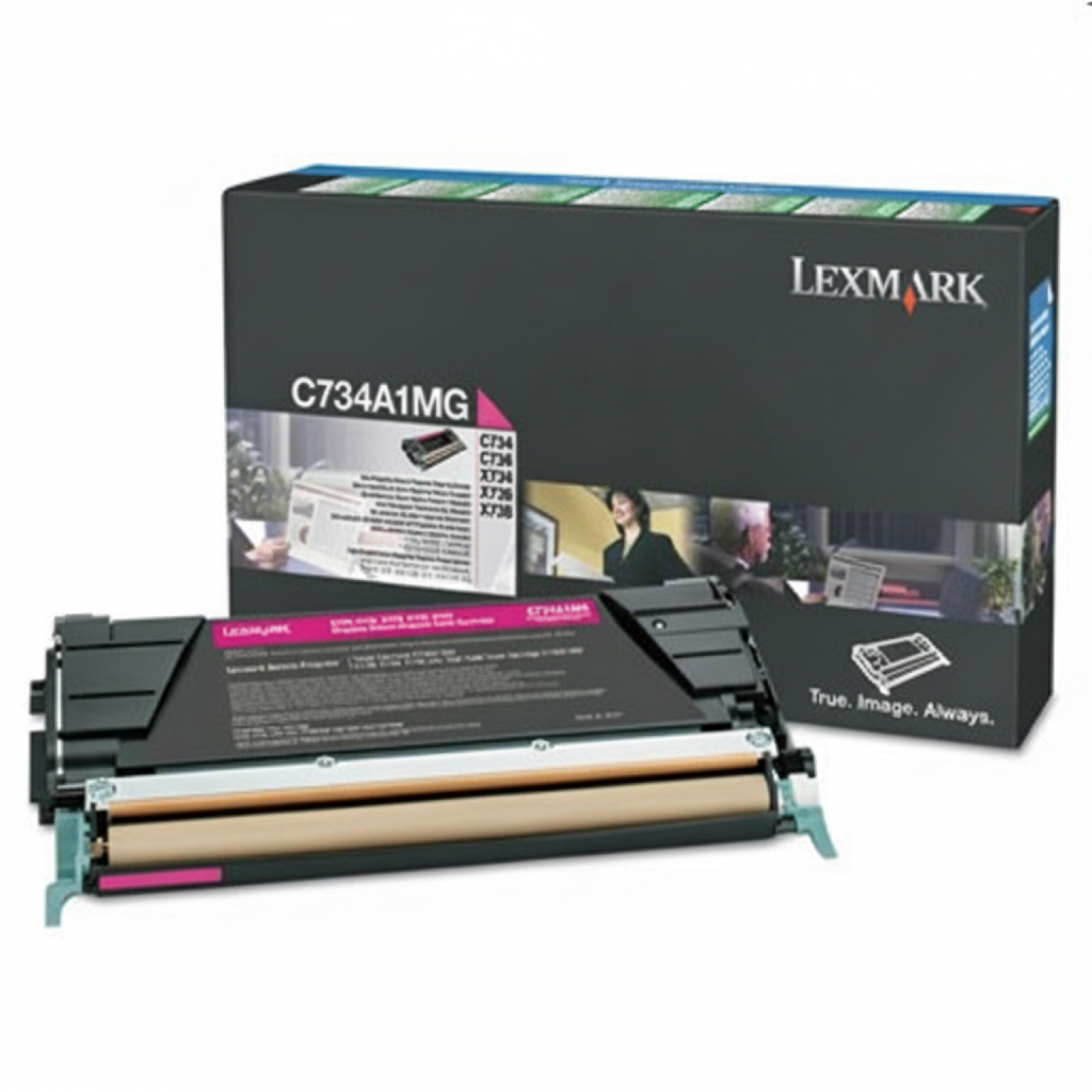 Original OEM Toner Lexmark X746A1MG (X746A1MG) (Magenta)