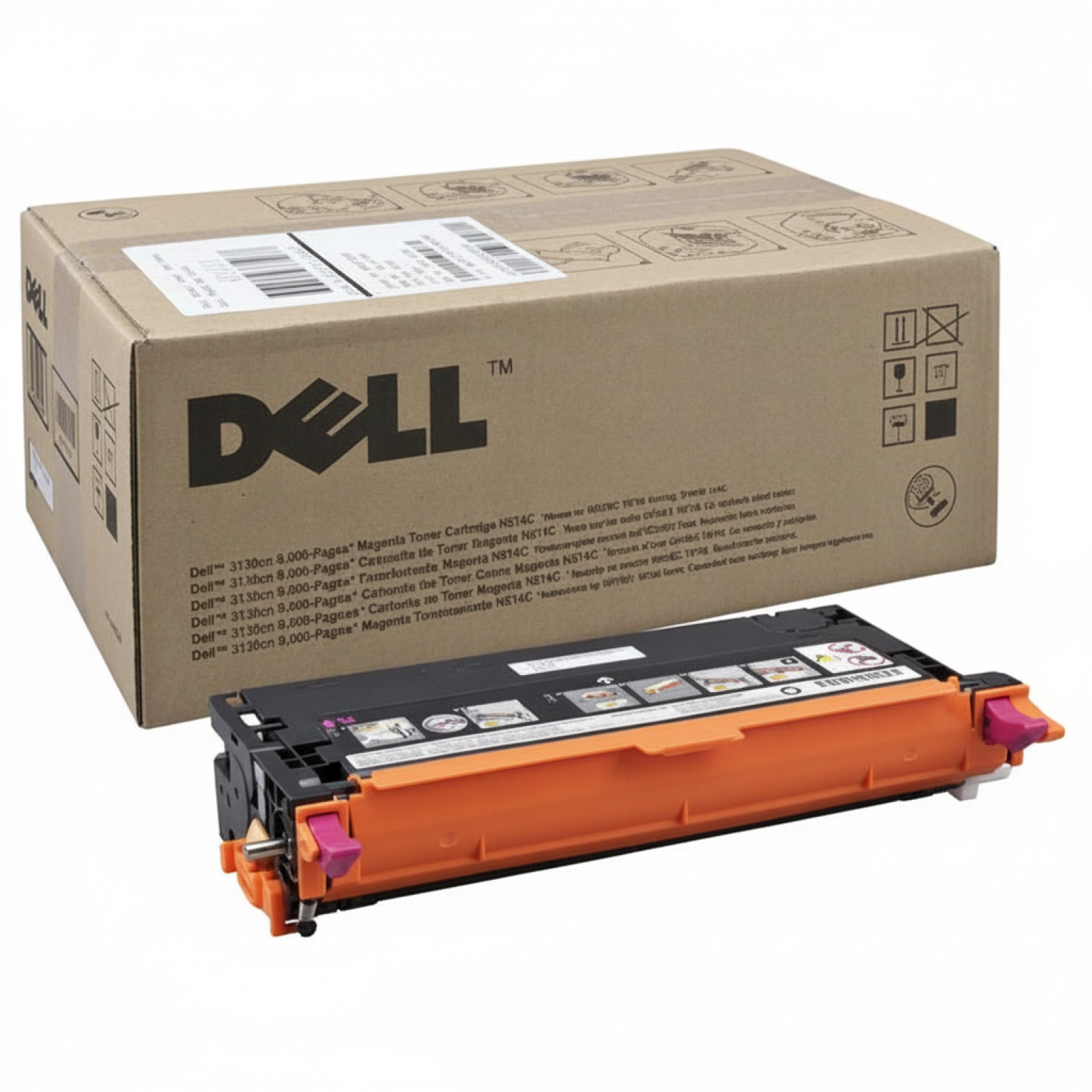 Original OEM Toner Dell 3130 9k (593-10292) (Magenta)