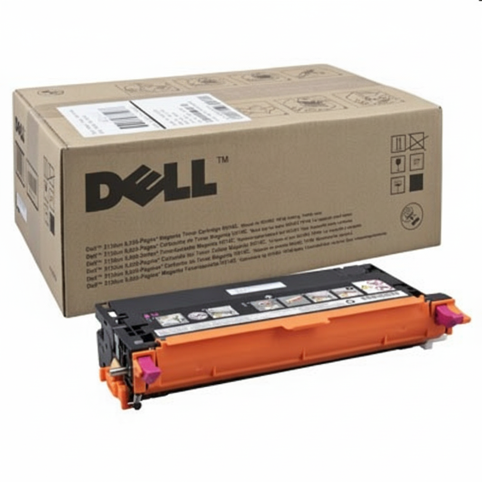 Original OEM Toner Dell 3130 3k (593-10296) (Magenta)