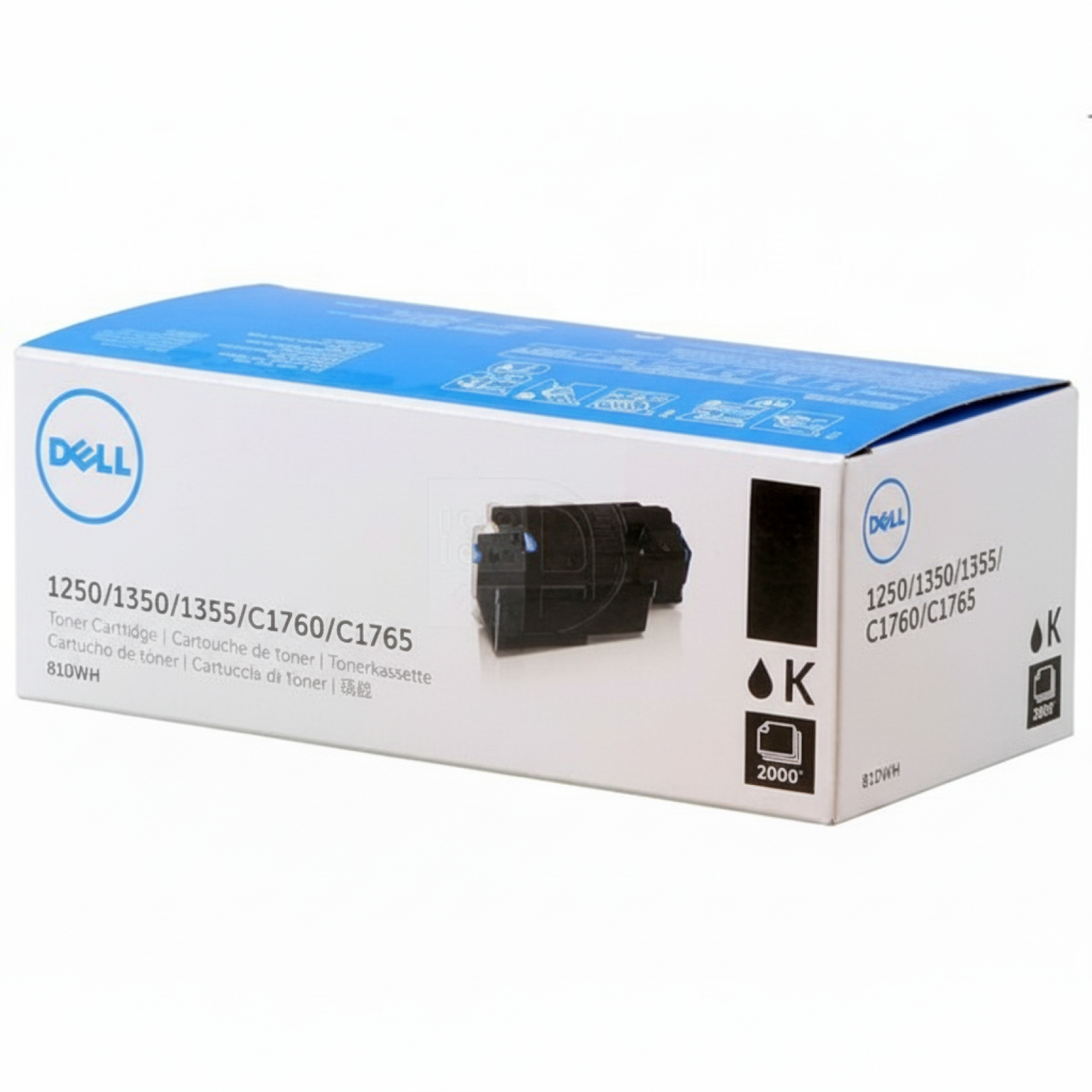 Original OEM Toner Dell DV16F (593-11140) (Black)