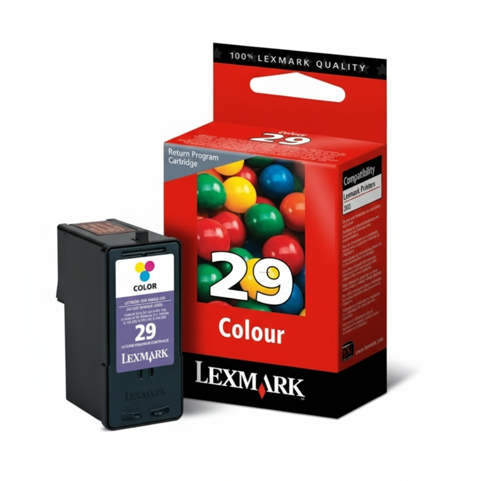 Original OEM Ink Cartridge Lexmark 29 (18C1429E) (Color)