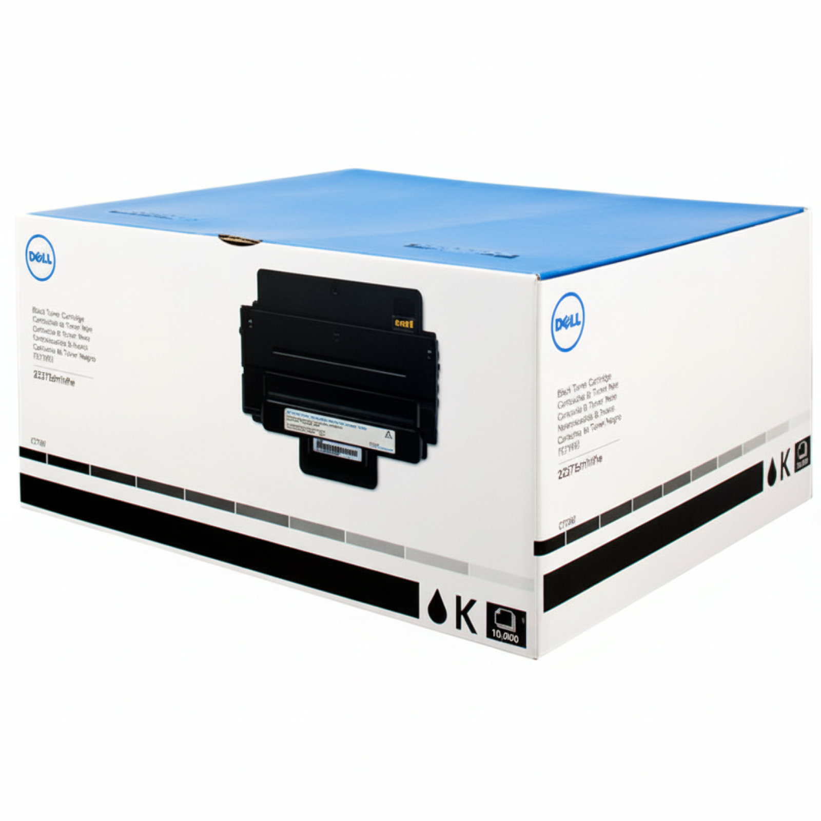 Original OEM Toner Dell B2375 10K (593-BBBJ) (Black)