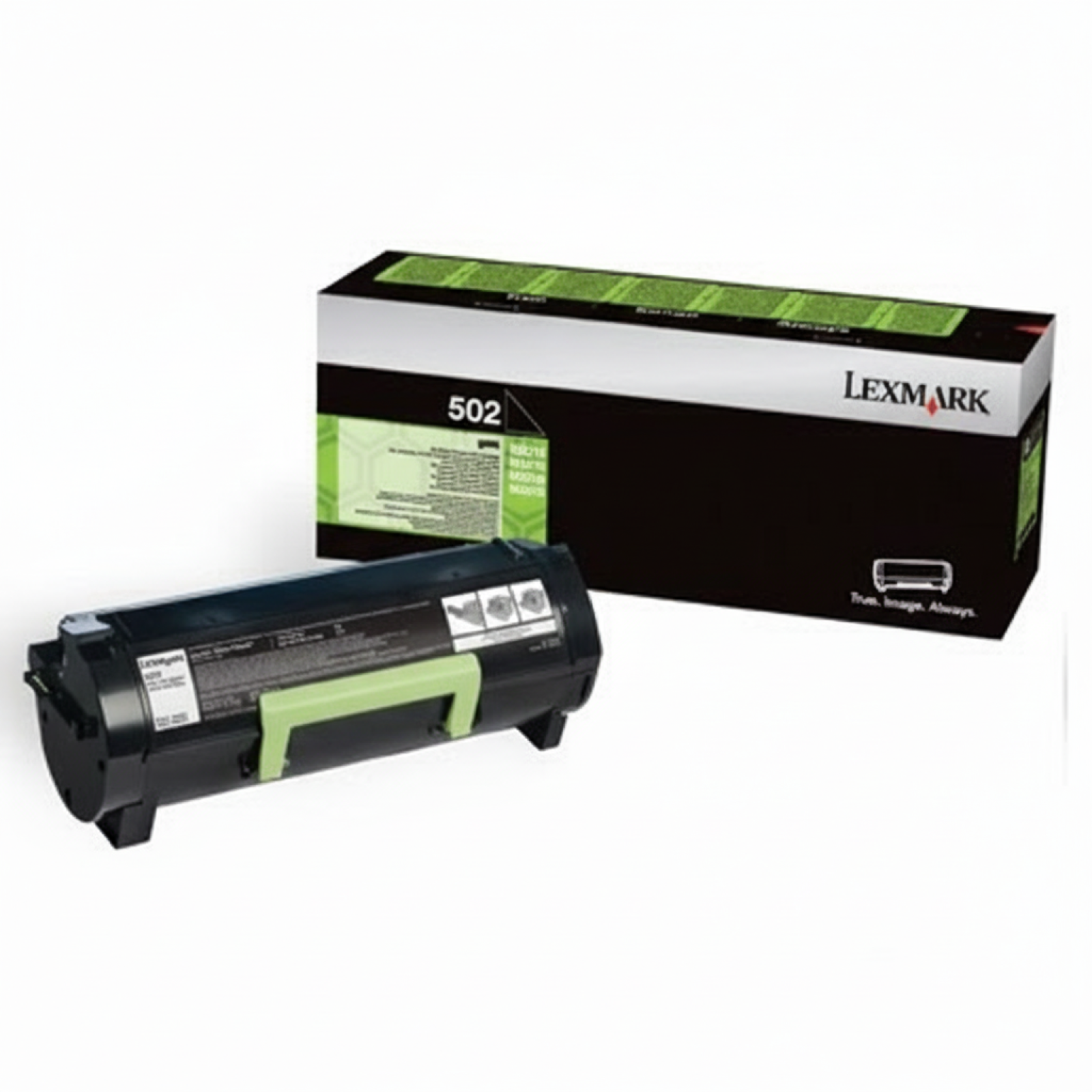 Original OEM Toner Lexmark 502 (50F2000) (Black)