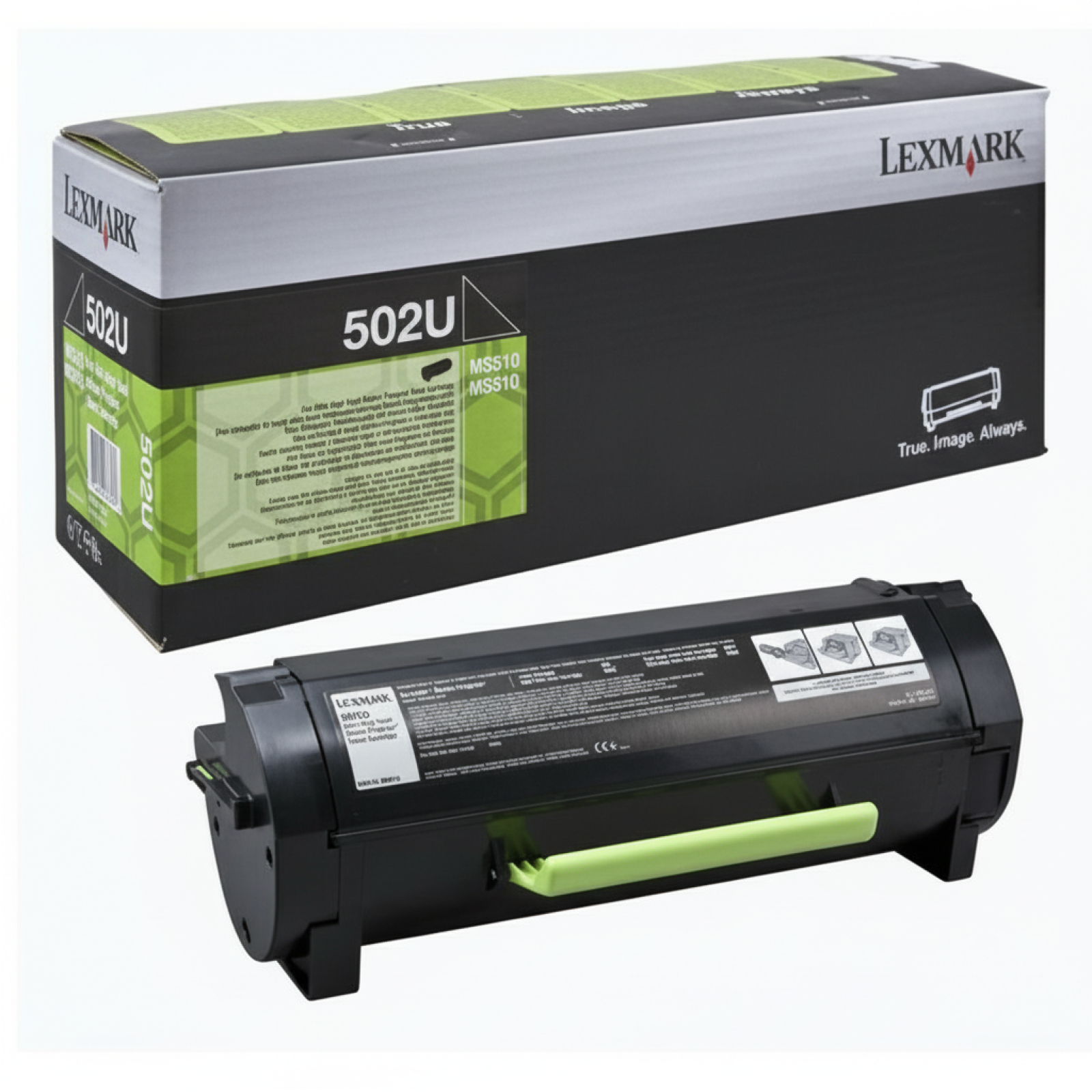 Original OEM Toner Lexmark 502U (50F2U00) (Black)