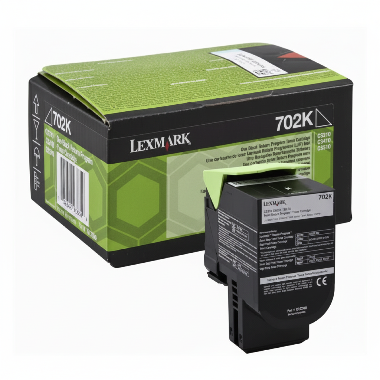 Original OEM Toner Lexmark 702K (70C20K0) (Black)