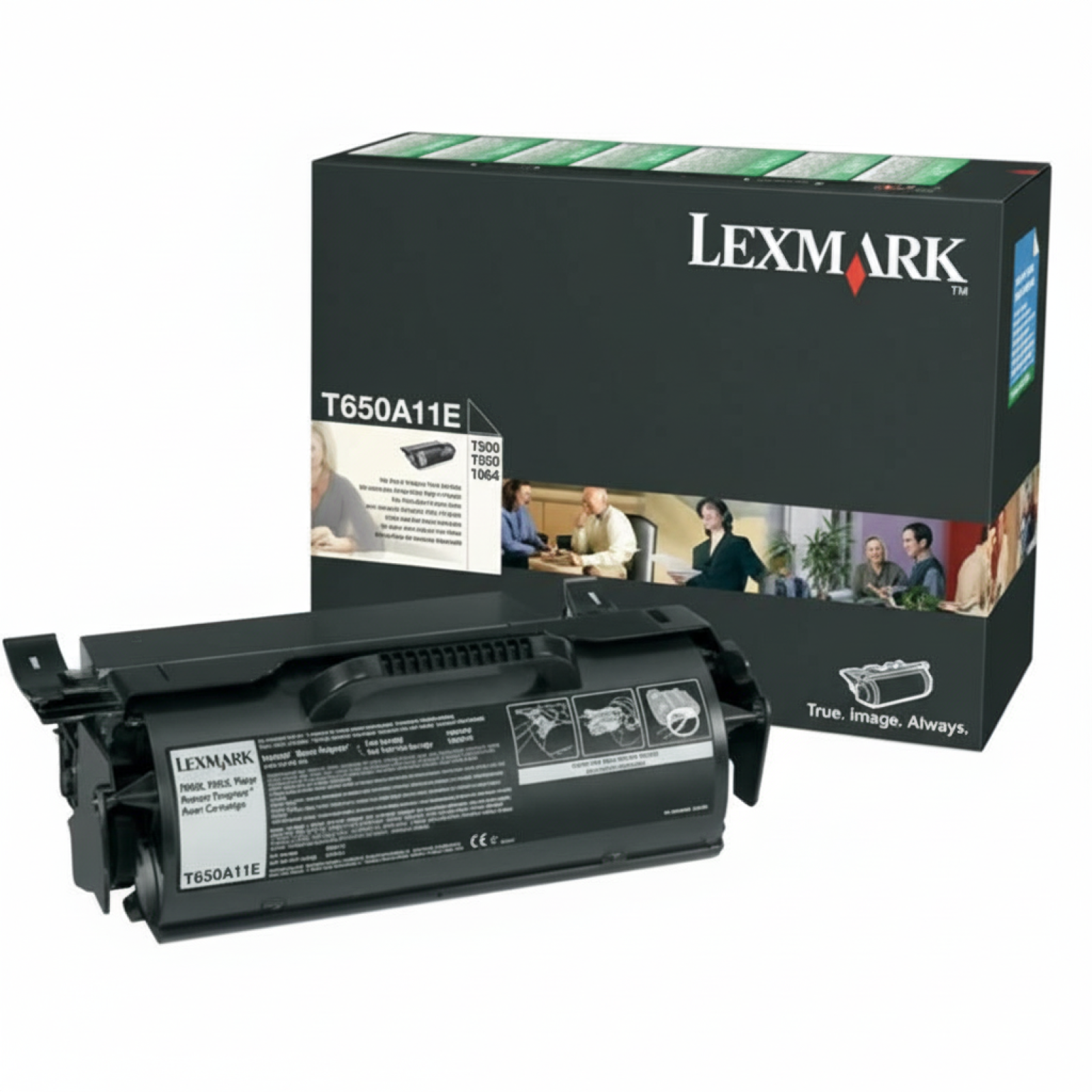 Original OEM Toner Lexmark T650A (T650A11E) (Black)