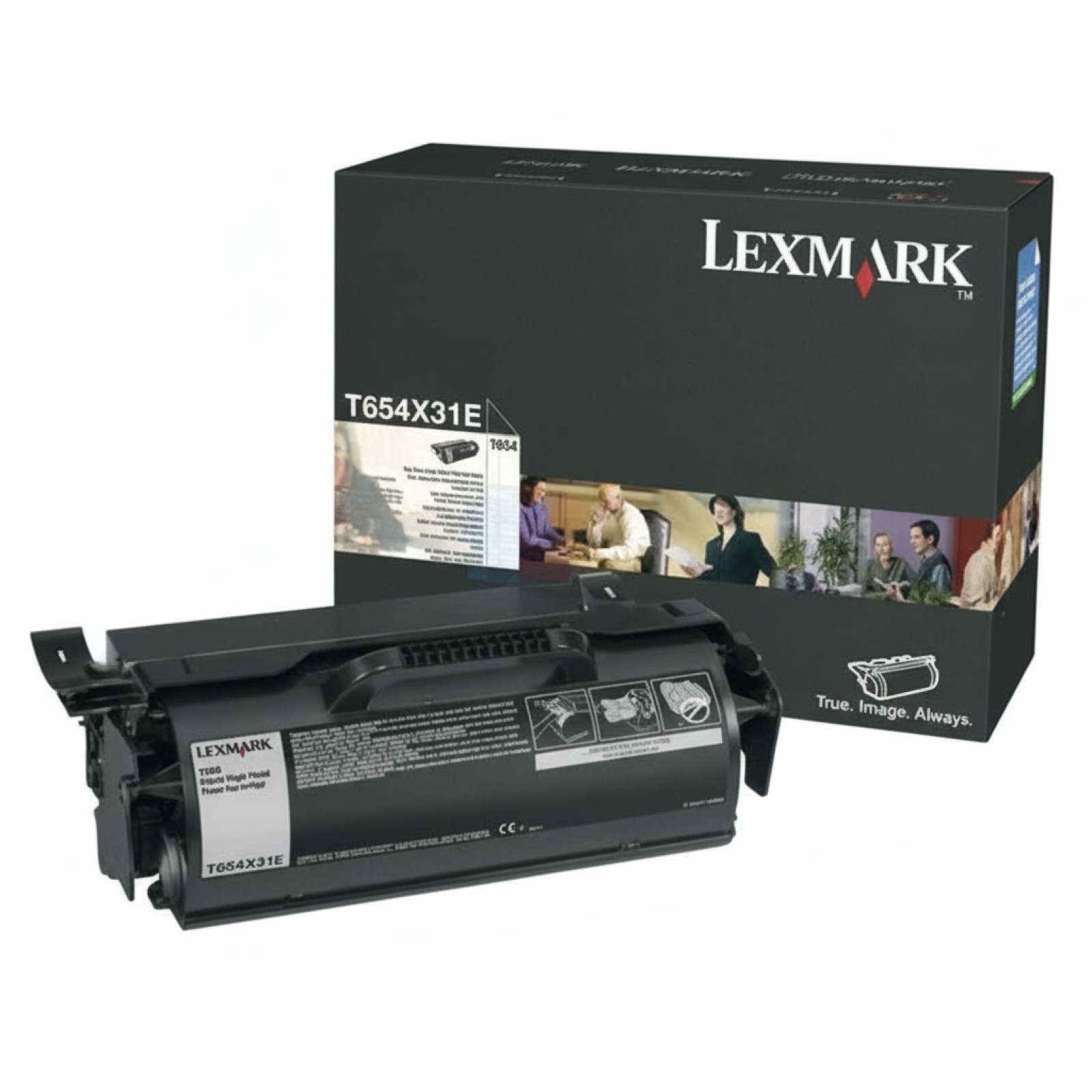 Original OEM Toner Lexmark T654X31E (T654X31E) (Black)