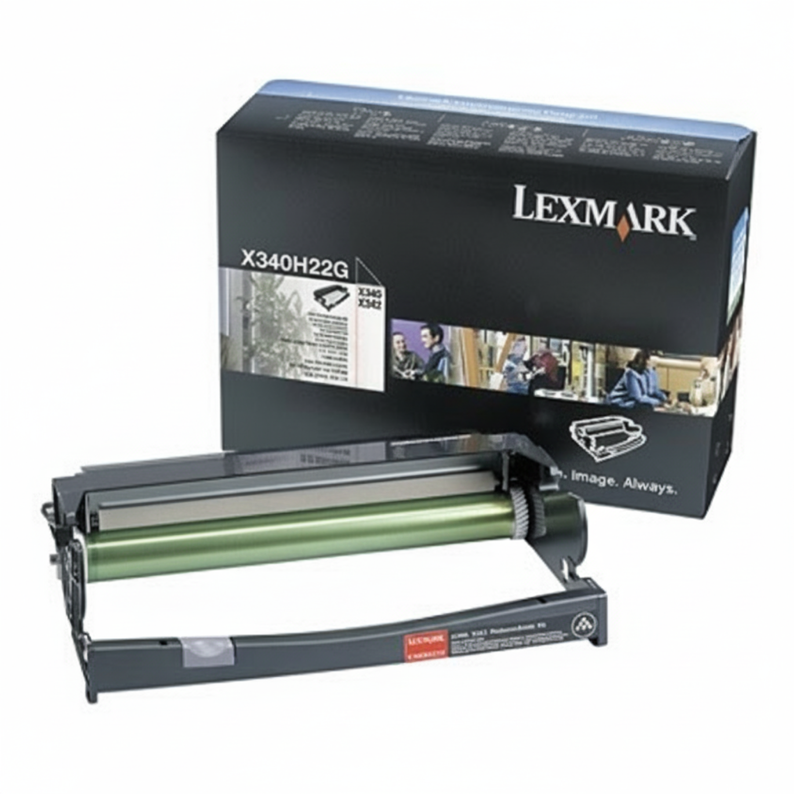 Original OEM Drum Unit Lexmark X340H22G (X340H22G) (Black)