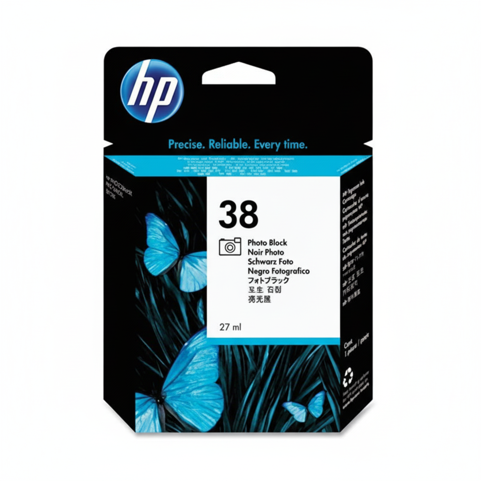 Original OEM Ink Cartridge HP 38 (C9413A) (Foto)