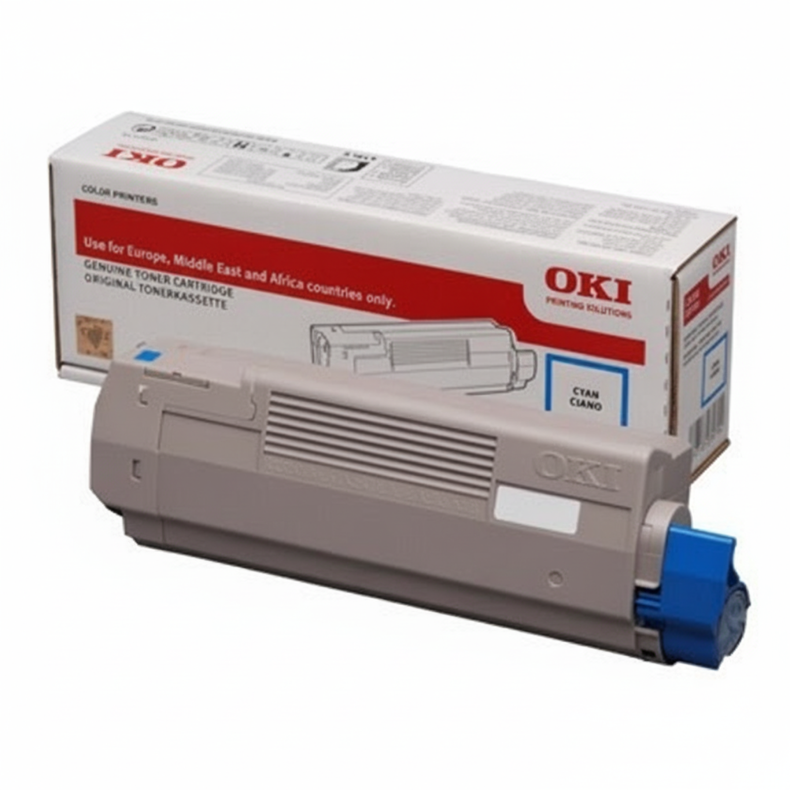 Original OEM Toner Oki C332 MC363 (46508715) (Cyan)