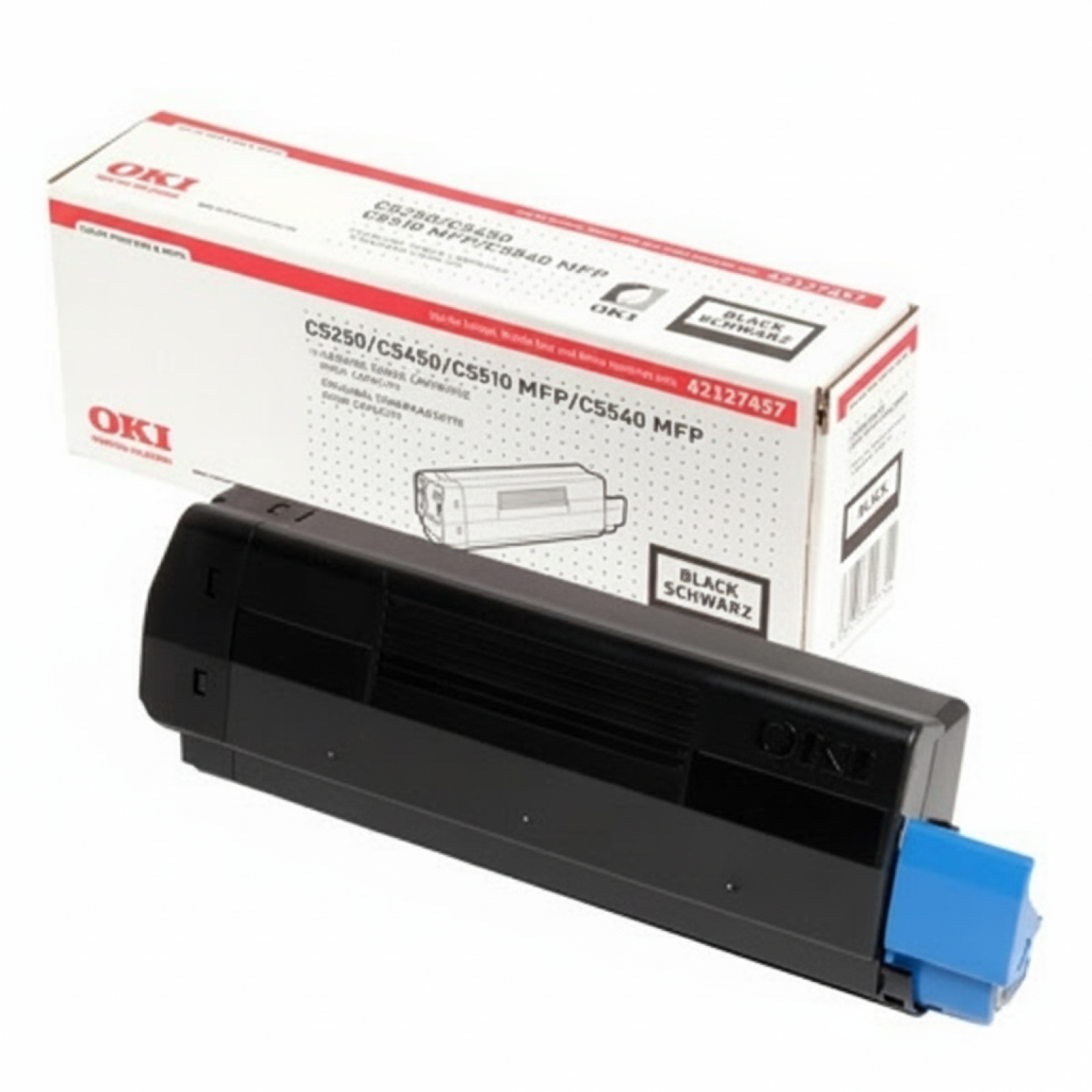 Original OEM Toner Oki C5250 C5450 (42127457) (Black)