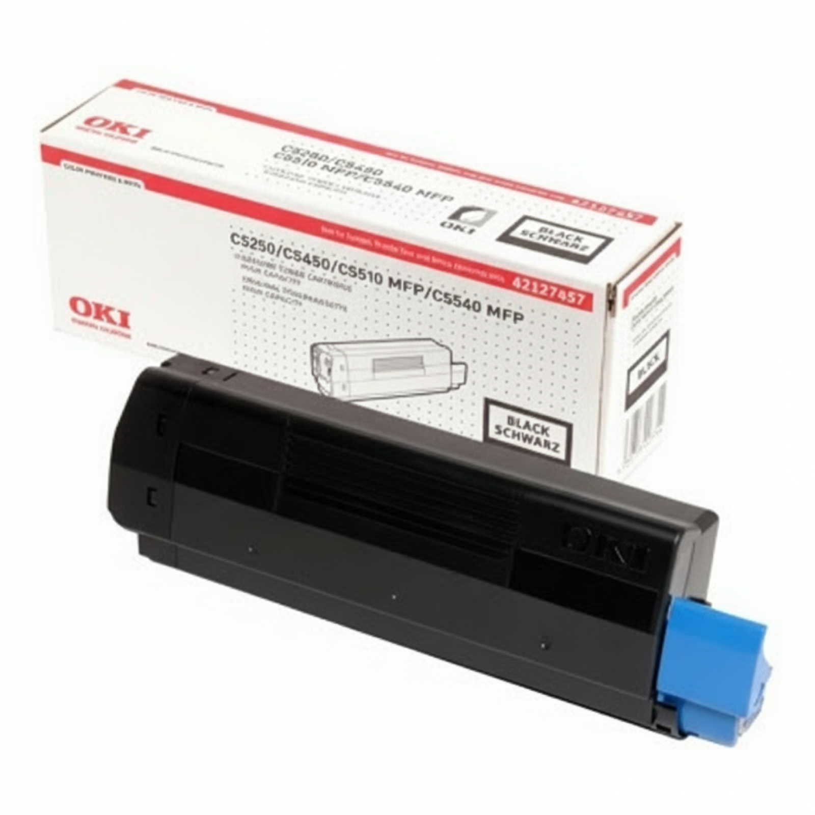 Original OEM Toner Oki C5250 C5450 (42804548) (Black)
