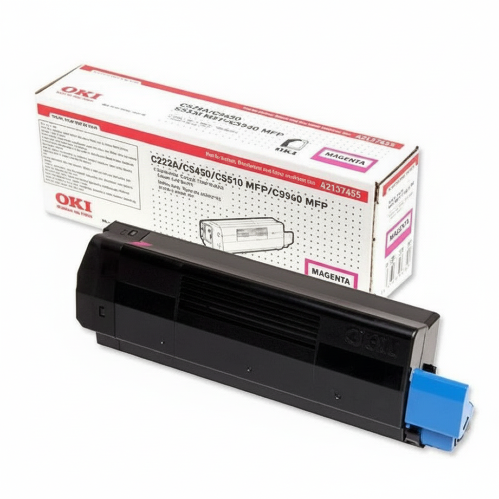 Original OEM Toner Oki C5250 C5450 (42127455) (Magenta)
