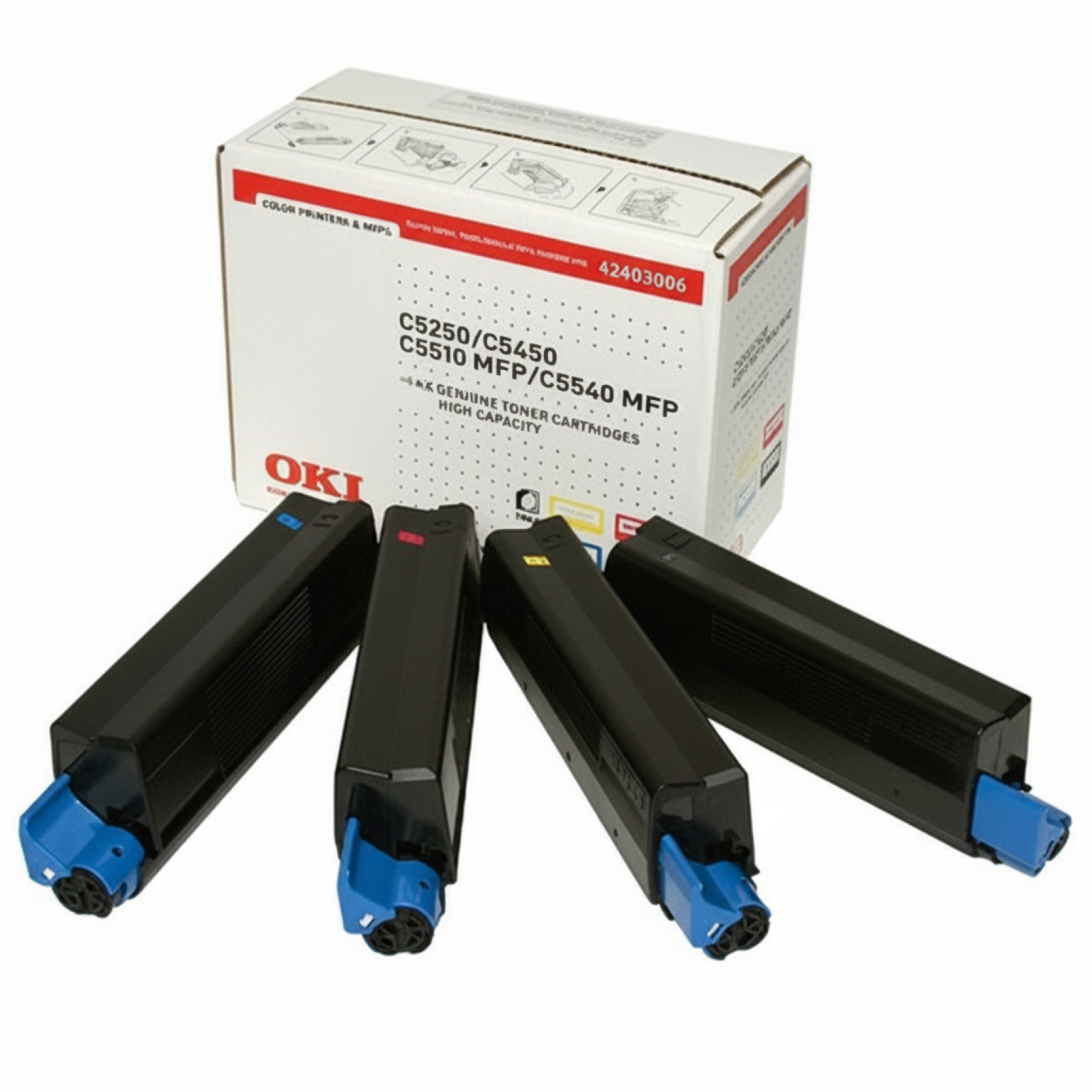 Original OEM Toners Oki C5250 C5450 (42403006) (multi pack)