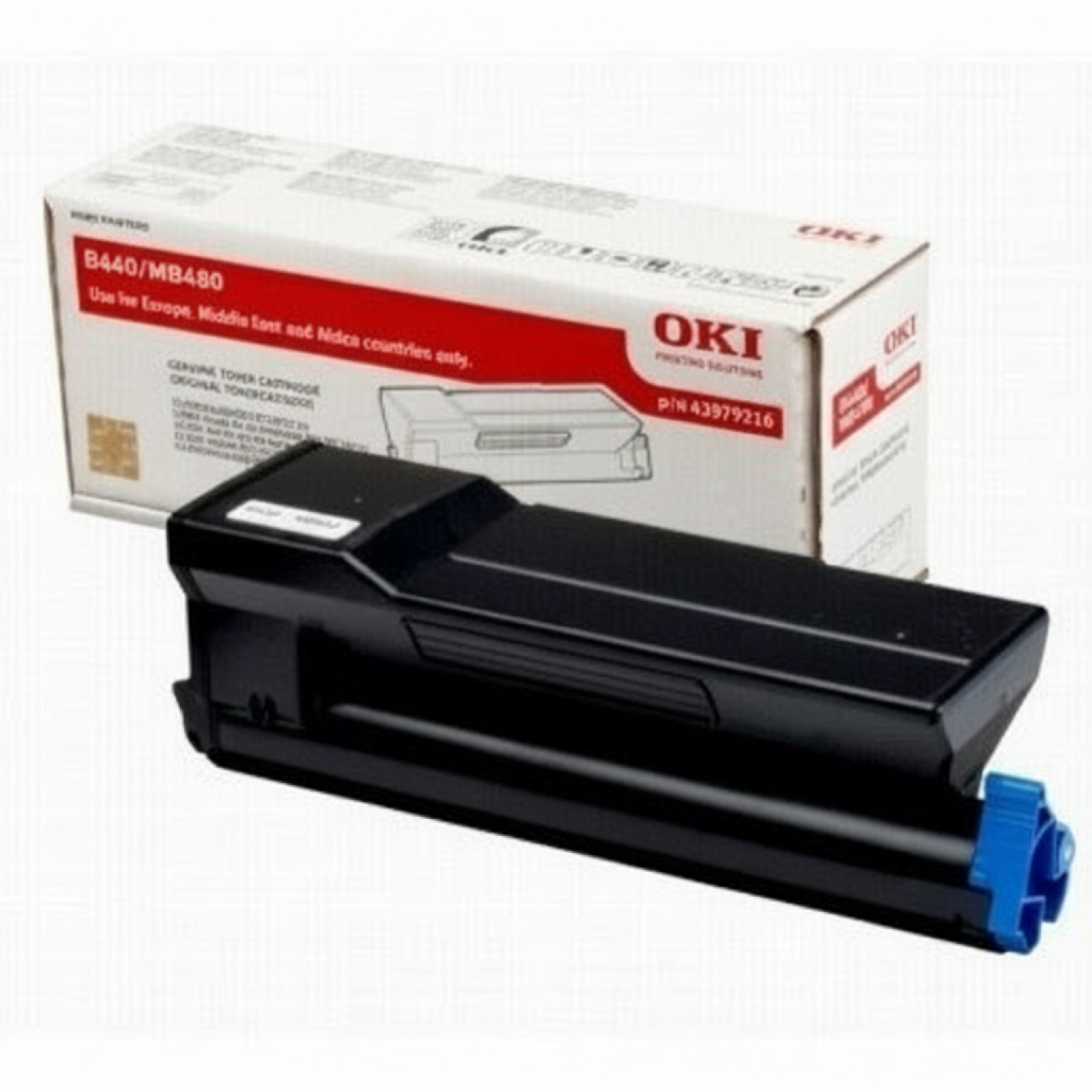 Original OEM Toner Oki B440 (43979216) (Black)