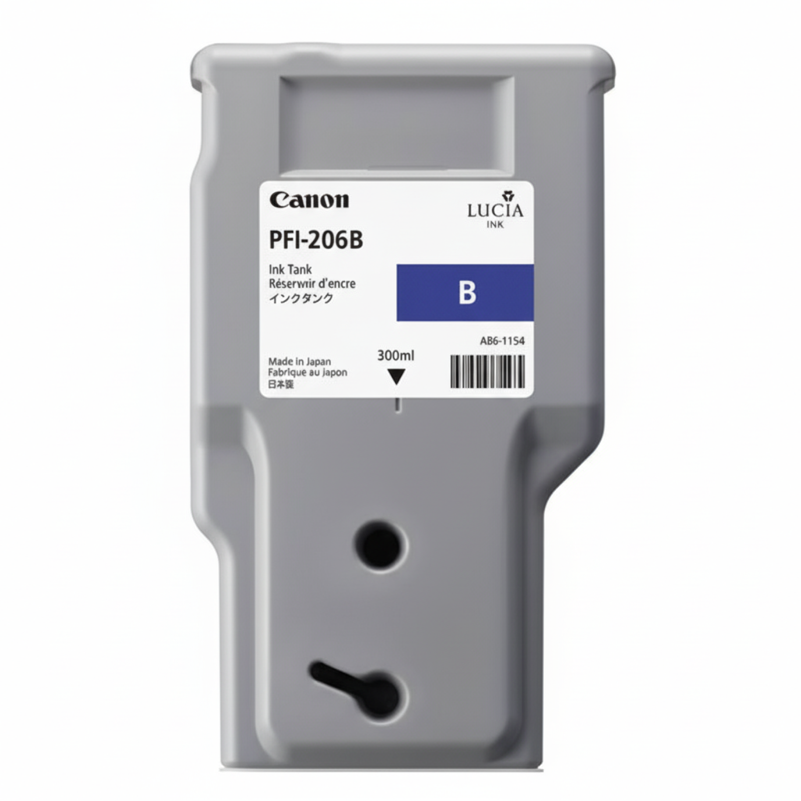 Original OEM Ink Cartridge Canon PFI-206B (5311B001AA) (Blue)