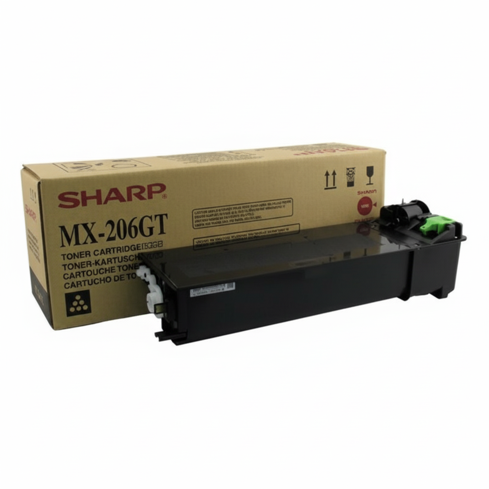 Original OEM Toner Sharp MX-206GT (MX206GT) (Black)