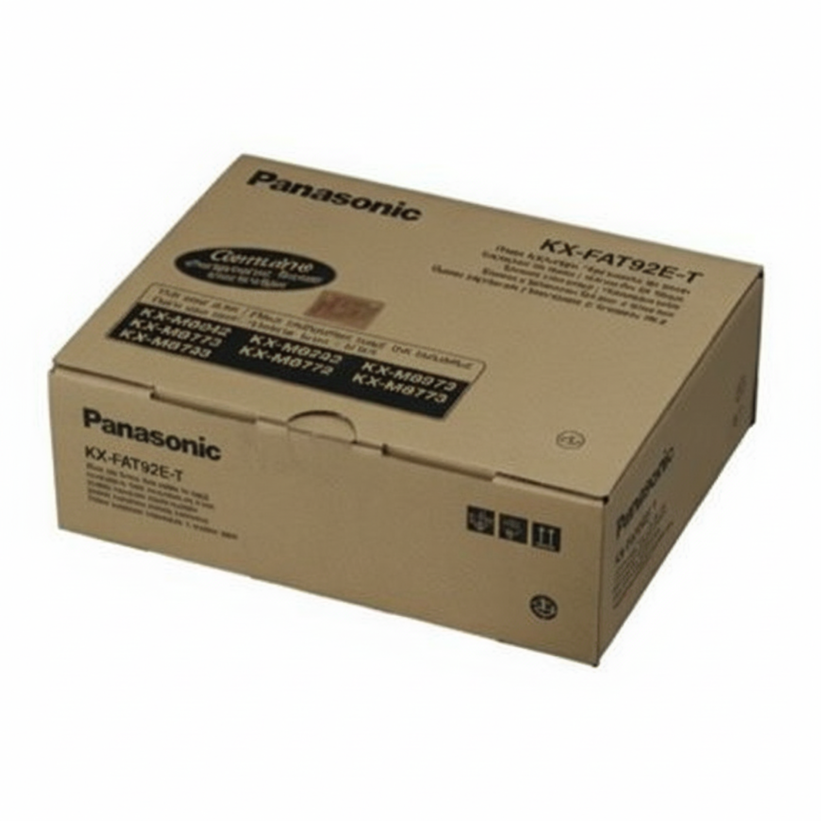 Original OEM Toners Panasonic KX-FAT411-T (KX-FAT411-T ) (Black) (3-pack)