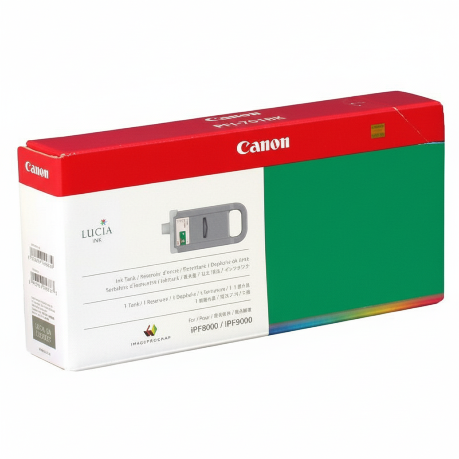 Original OEM Ink Cartridge Canon PFI-701G (CF0907B001AA) (Green)