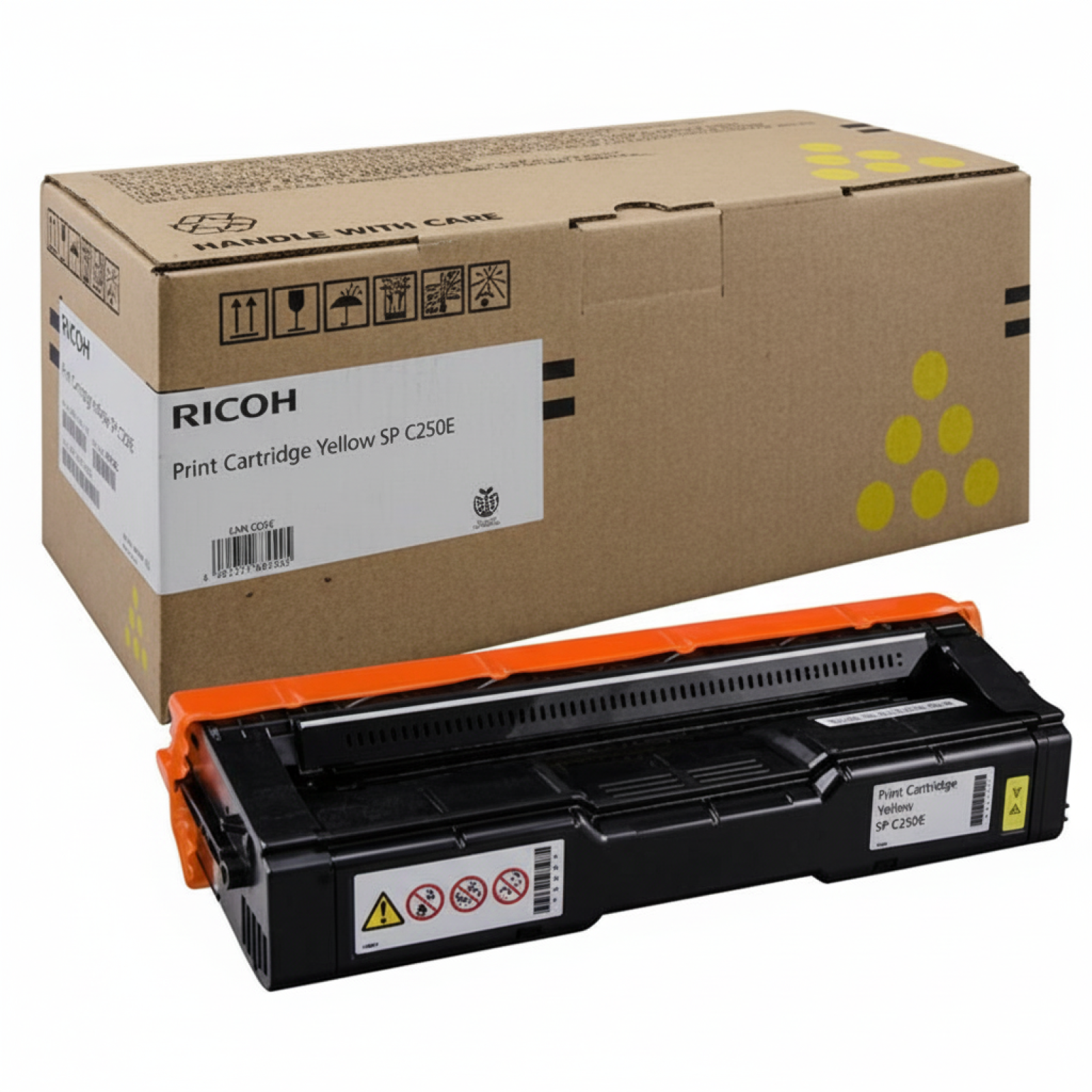 Original OEM Toner Ricoh C250E (407546) (Yellow)