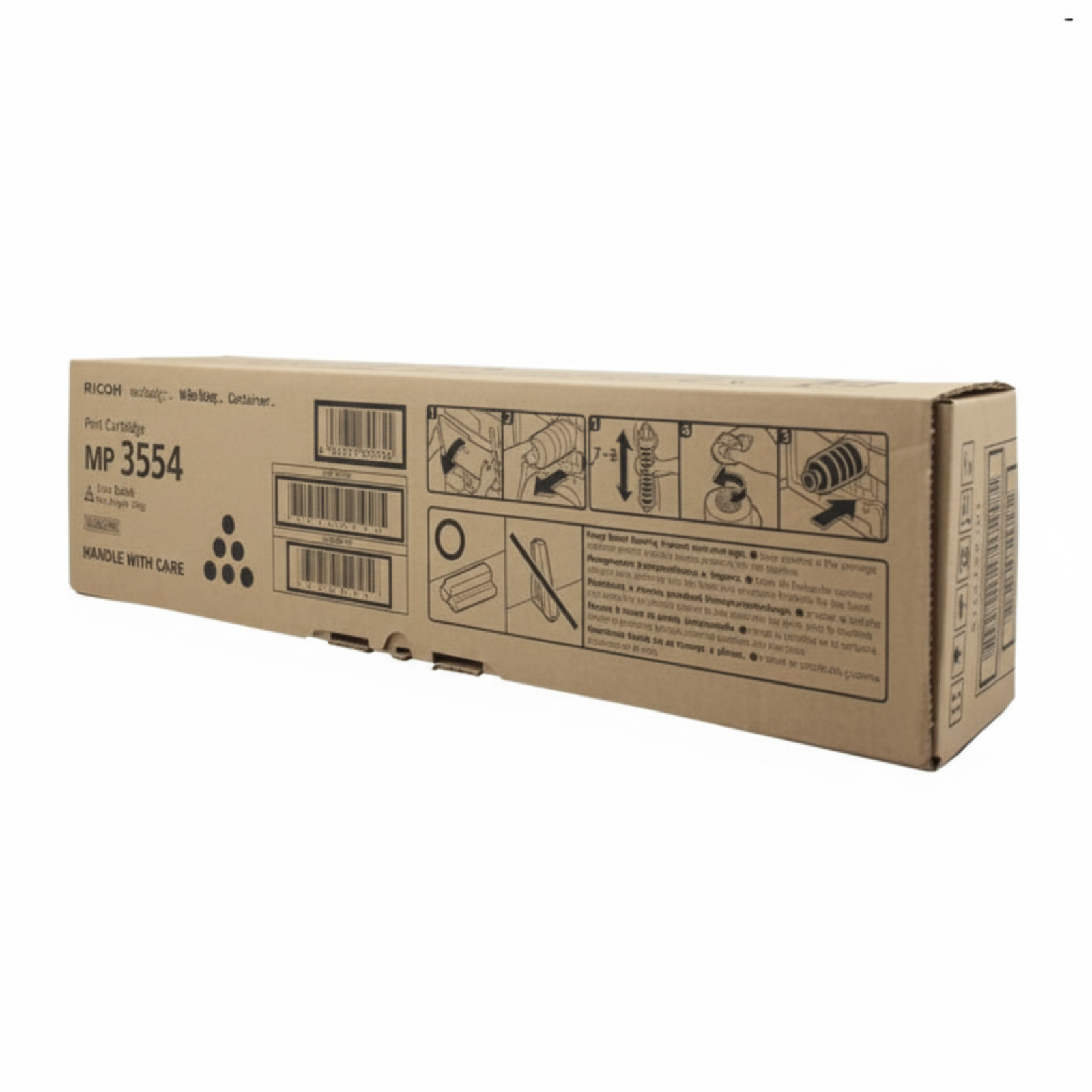 Original OEM Toner Ricoh 3554 (842125, 842124) (Black)