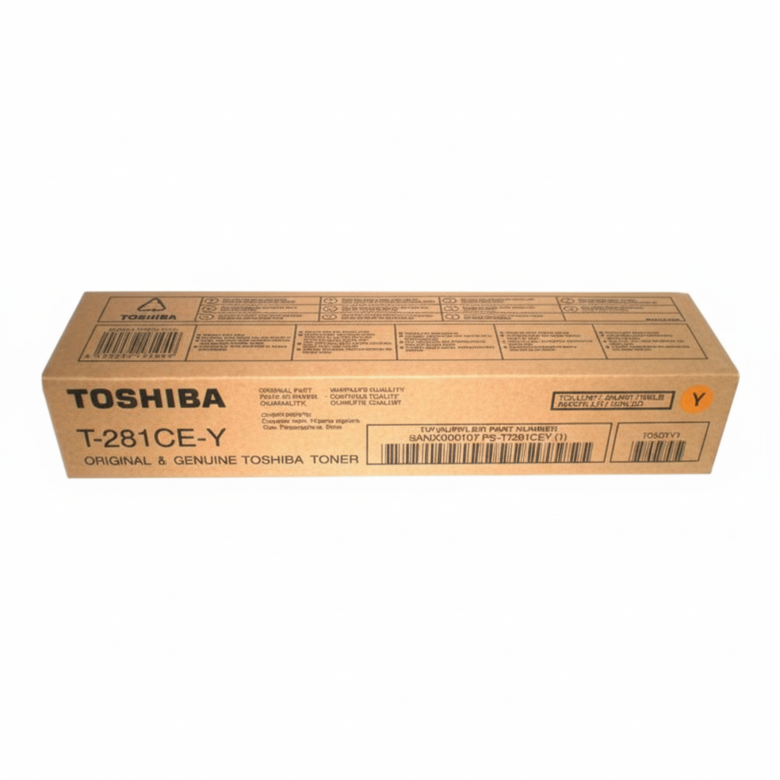 Original OEM Toner Toshiba T-281CE-Y (6AK00000107) (Yellow)
