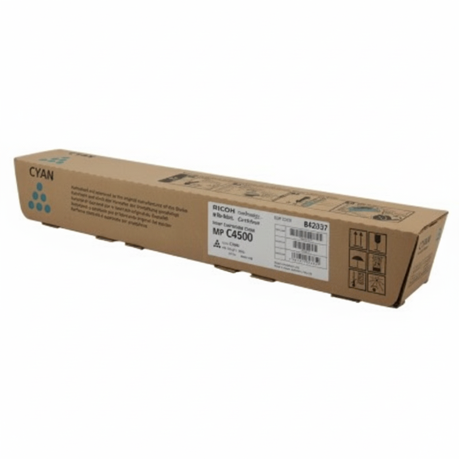 Original OEM Toner Ricoh C4500E (842037, 884933, 888611) (Cyan)