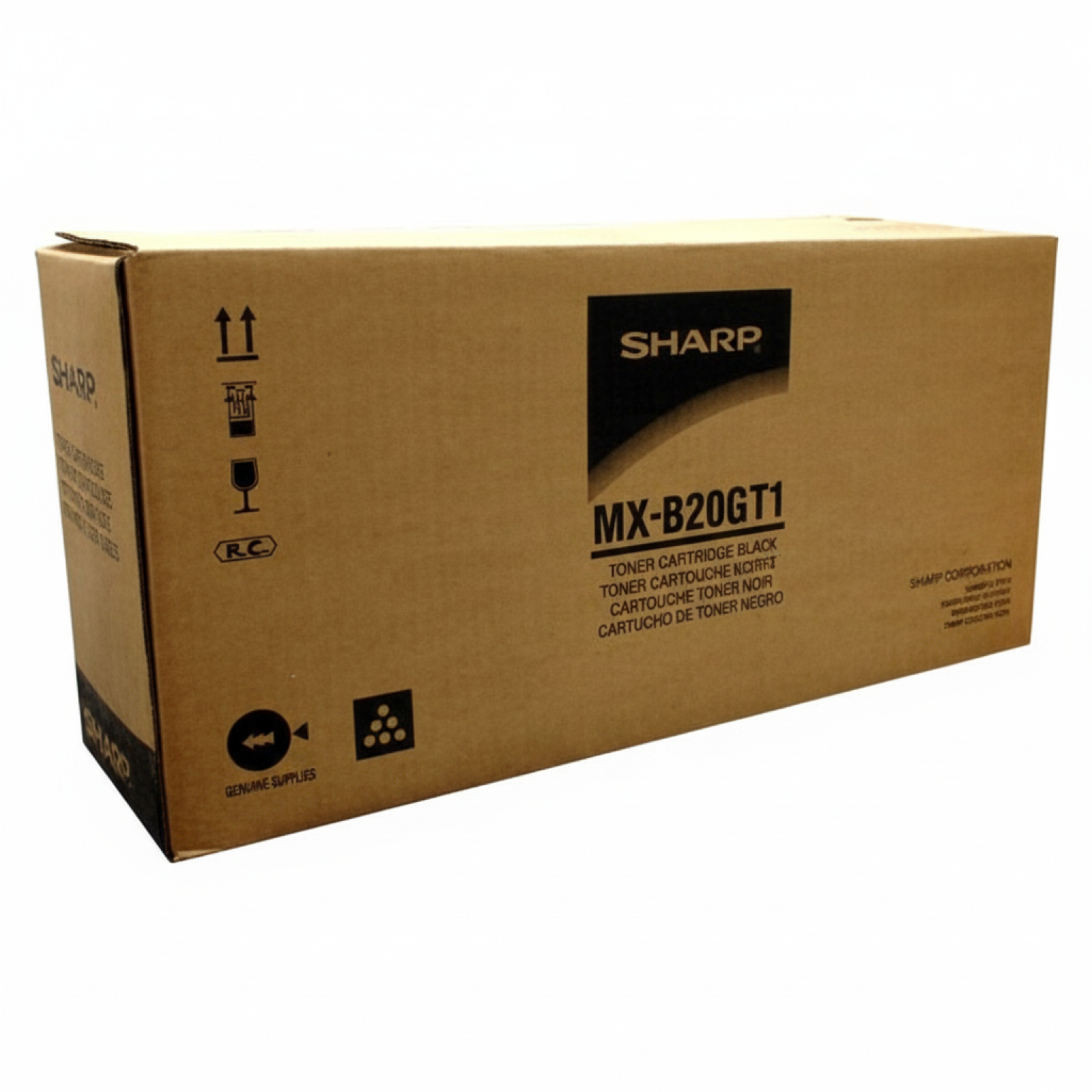 Original OEM Toner Sharp MX-B20GT1 (MXB20GT1) (Black)
