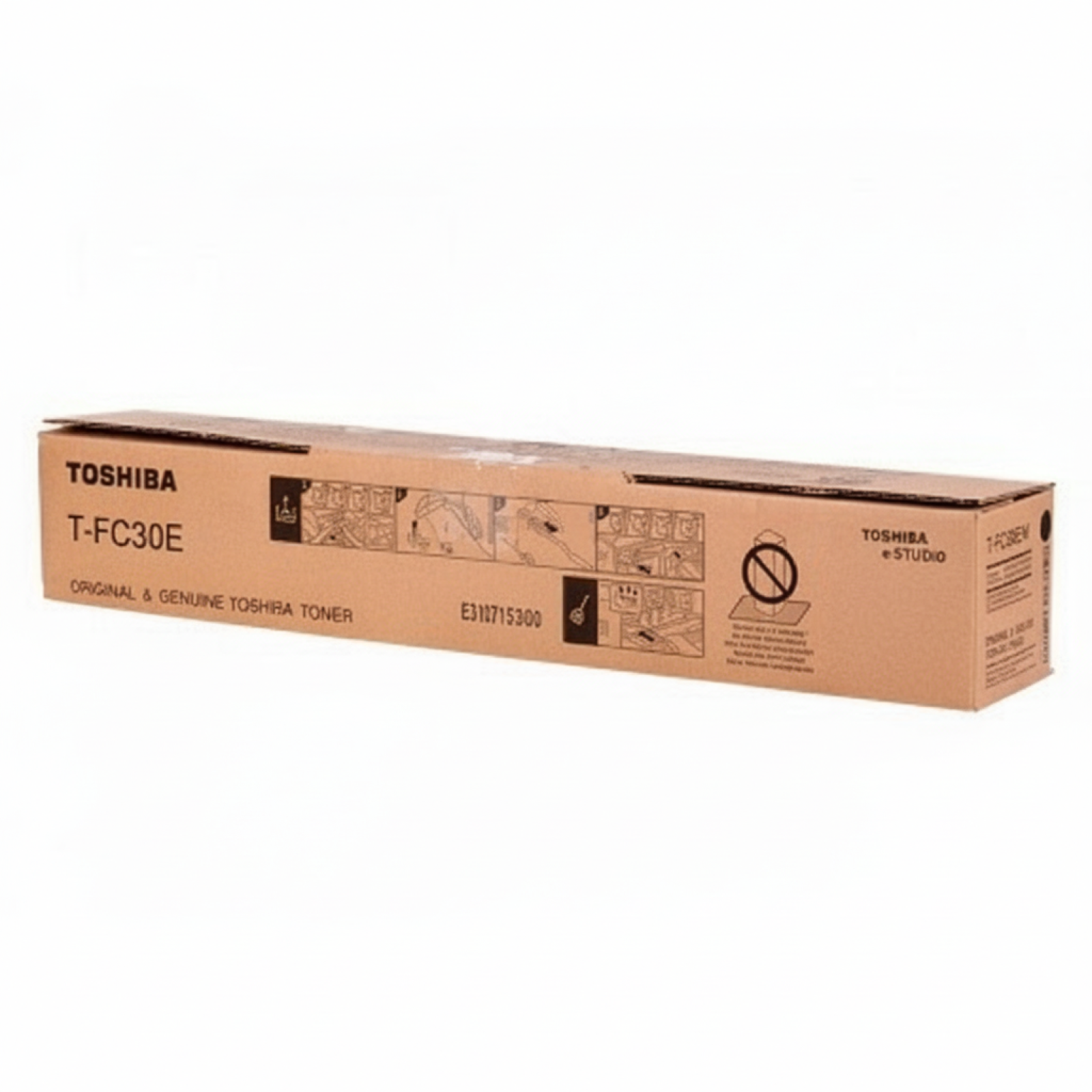 Original OEM Toner Toshiba T-FC30EC (6AJ00000099) (Cyan)