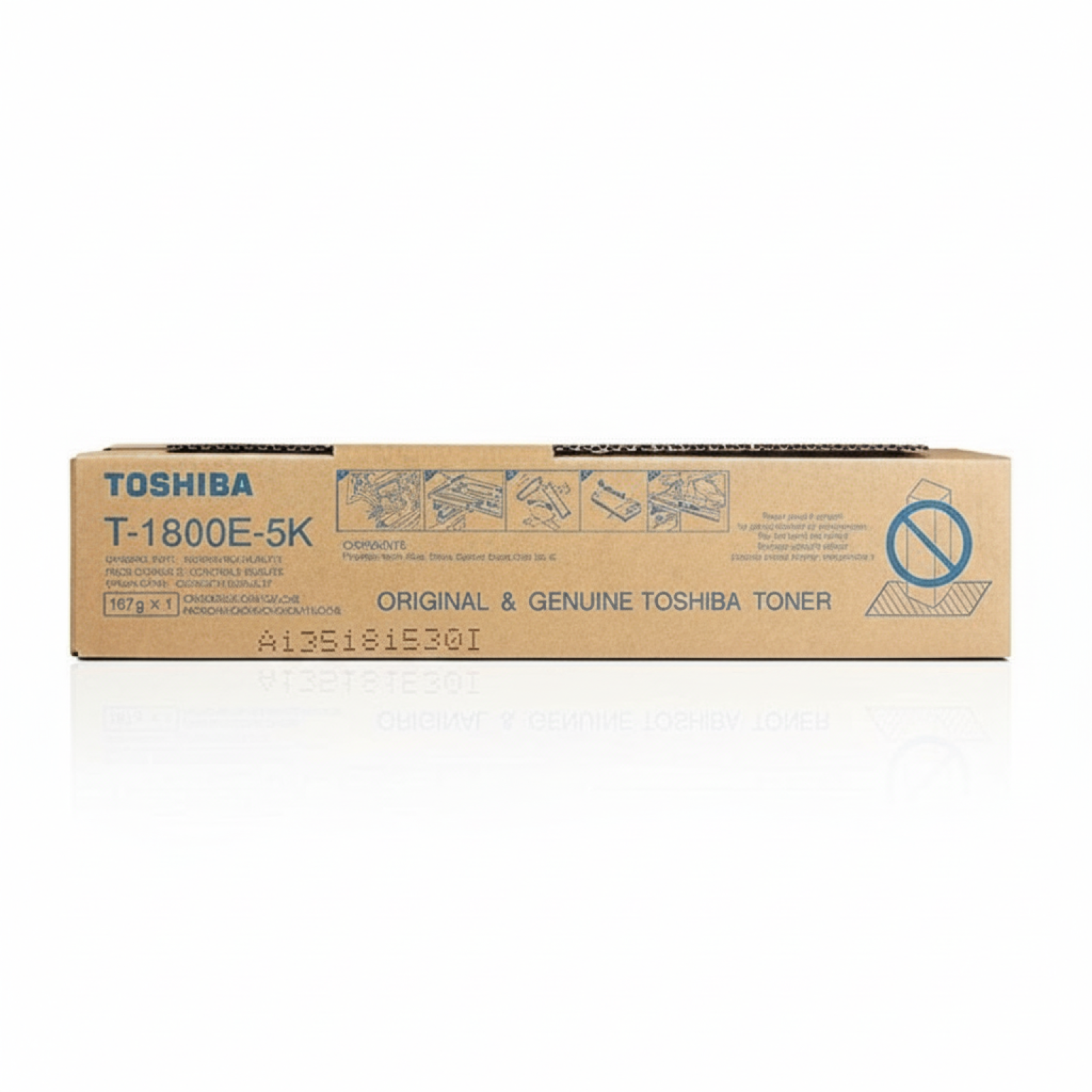 Original OEM Toner Toshiba T-1800E (6AJ00000091) (Black)