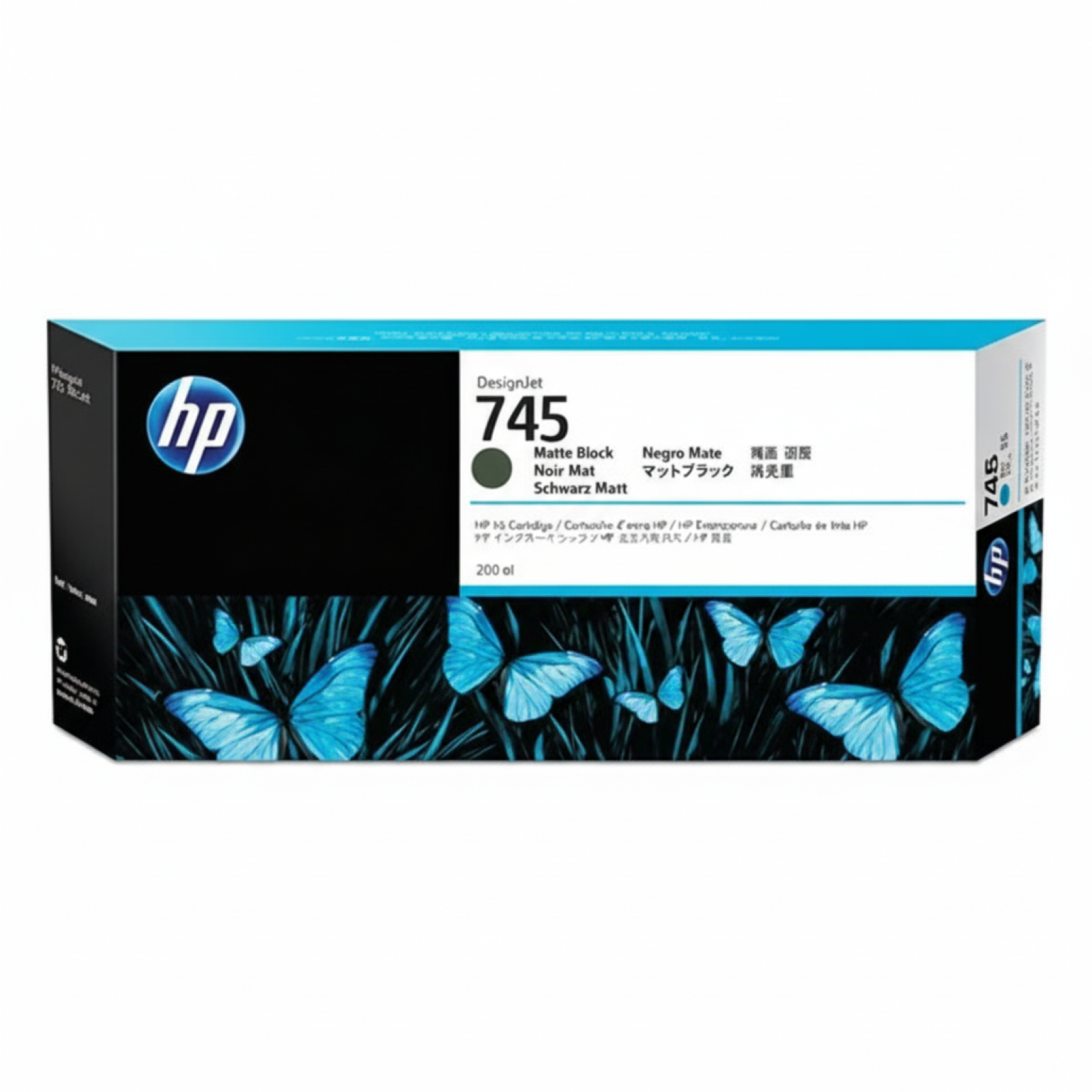 Original OEM Ink Cartridge HP 745 (F9K05A) (Matte black)