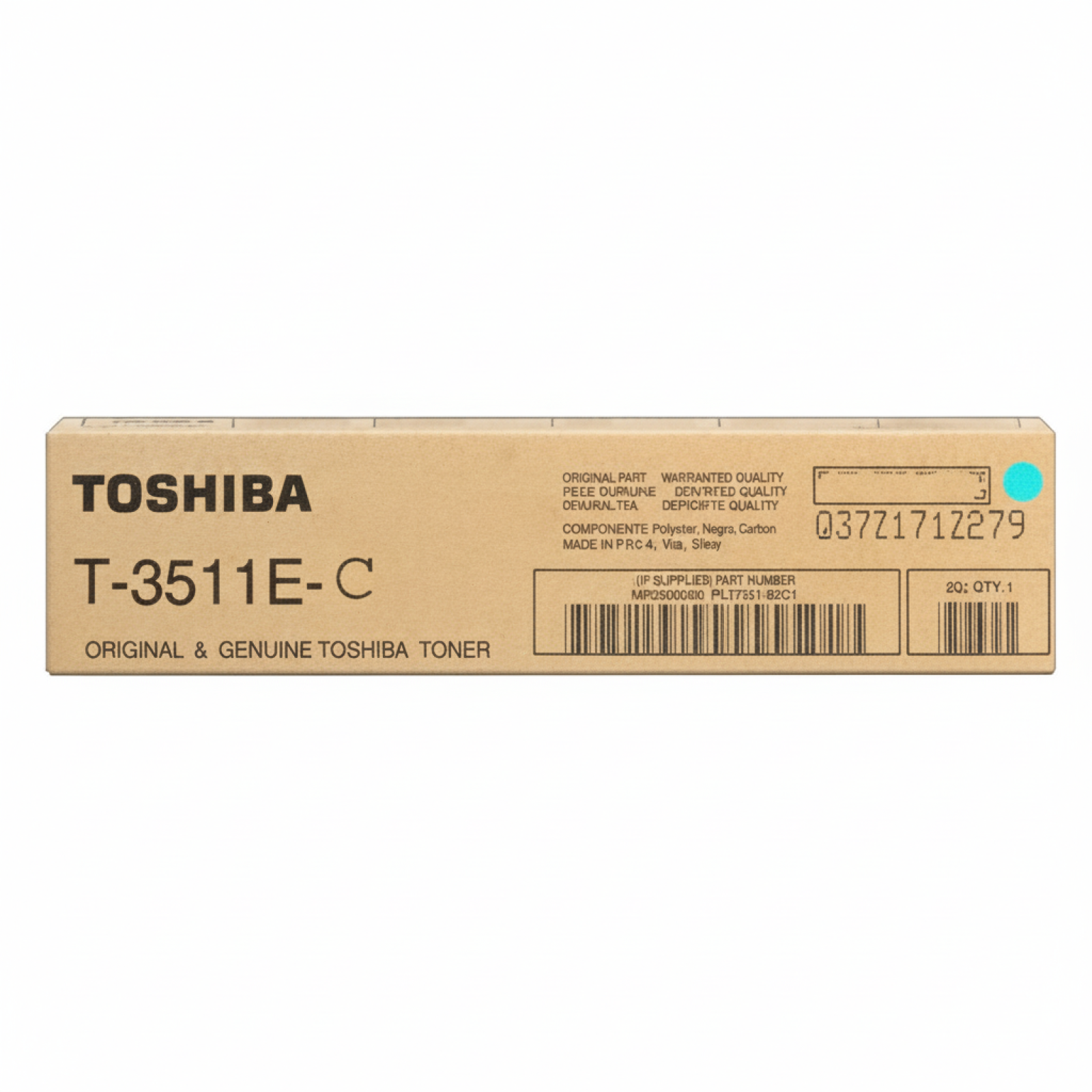 Original OEM Toner Toshiba T-3511EC (6AK00000054) (Cyan)