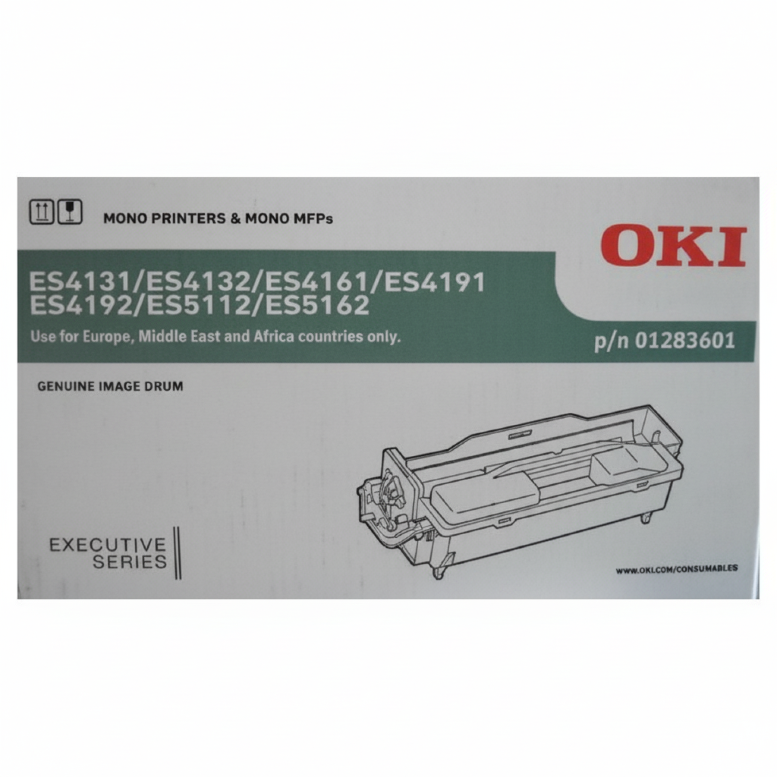 Original OEM Drum Unit Oki 01283601 (01283601) (Black)
