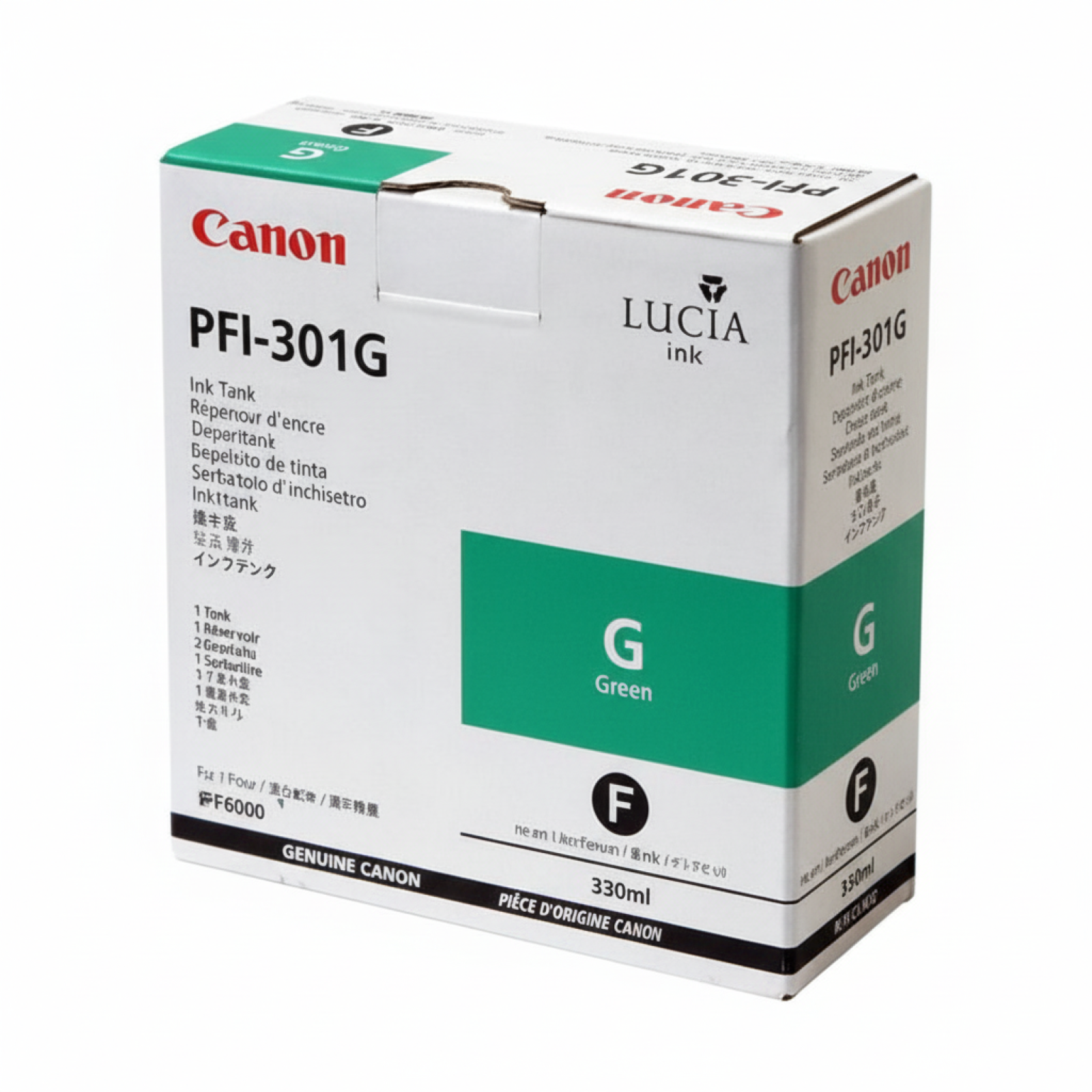 Original OEM Ink Cartridge Canon PFI-301G (1493B001) (Green)