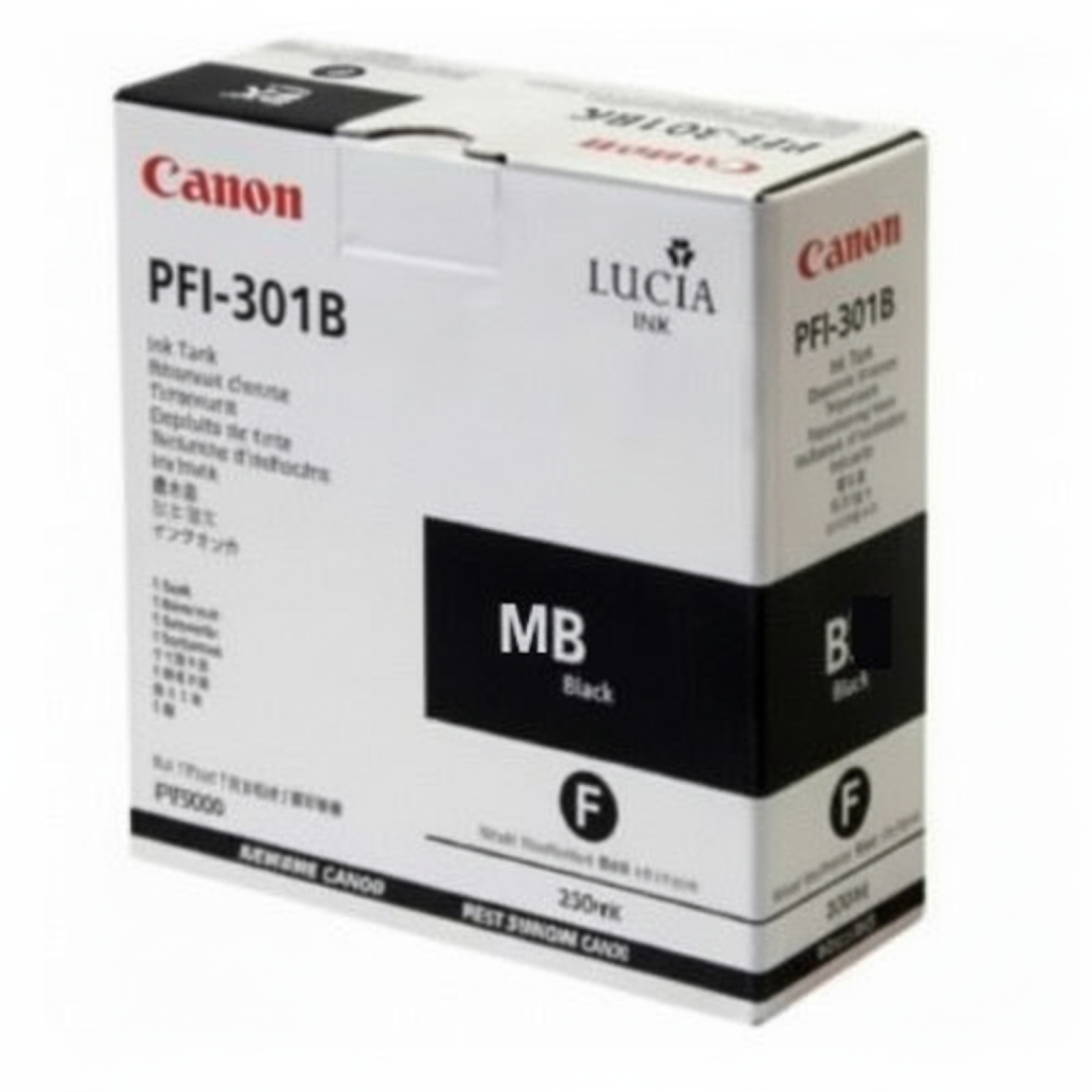 Original OEM Ink Cartridge Canon PFI-301MB (1485B001) (Matte black)