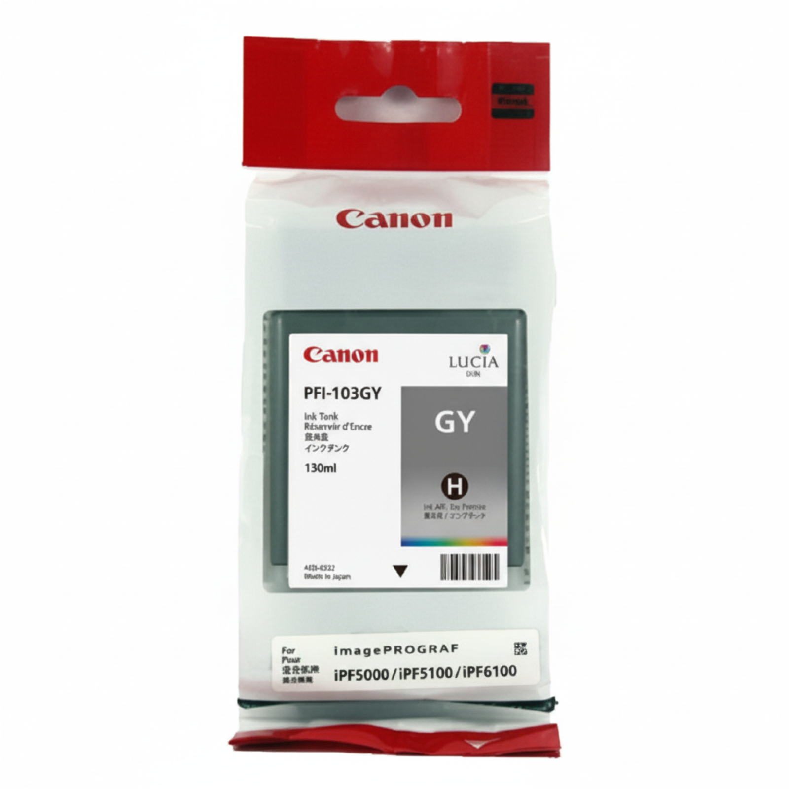 Original OEM Ink Cartridge Canon PFI-101GY (0892B001) (Gray)