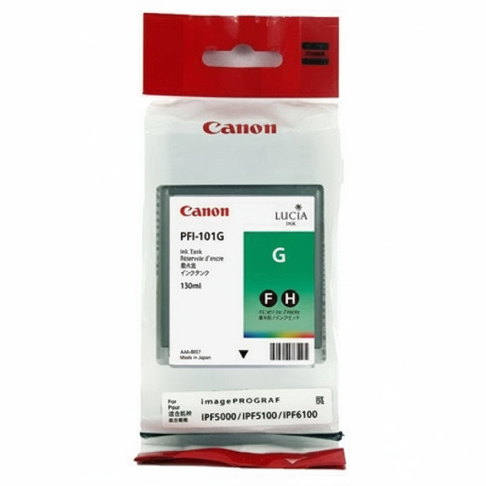 Original OEM Ink Cartridge Canon PFI-101G (0890B001) (Green)