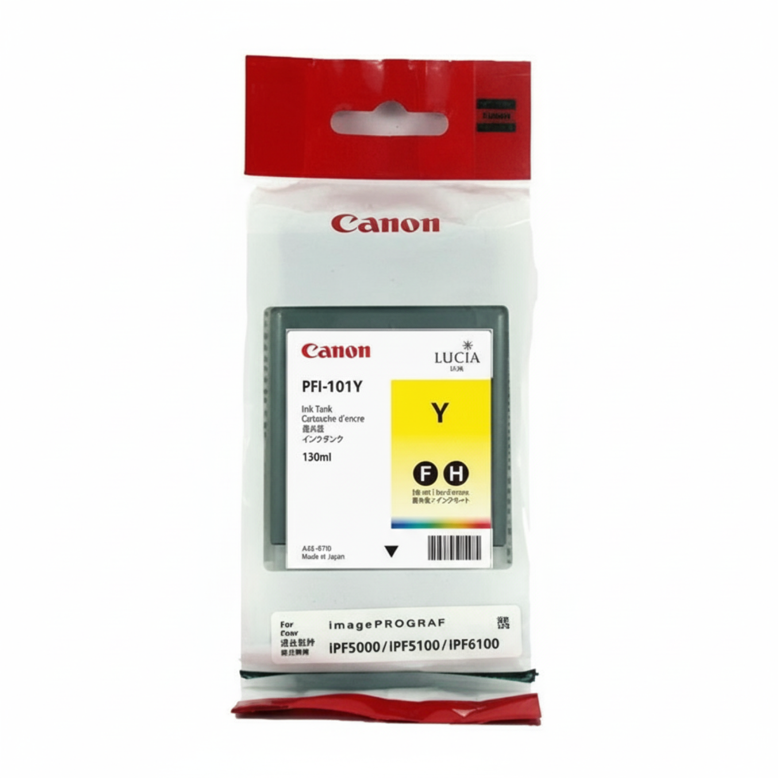 Original OEM Ink Cartridge Canon PFI-101Y (0886B001) (Yellow)