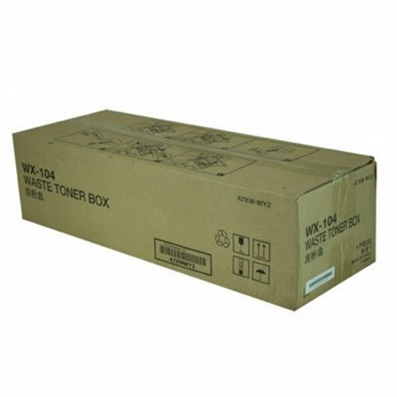 Original OEM Waste Toner Tank KM WX-104 (A7XWWY2)