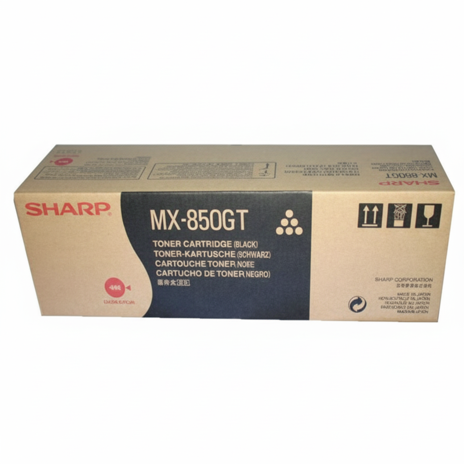 Original OEM Toner Sharp MX-850GT (MX850GT) (Black)