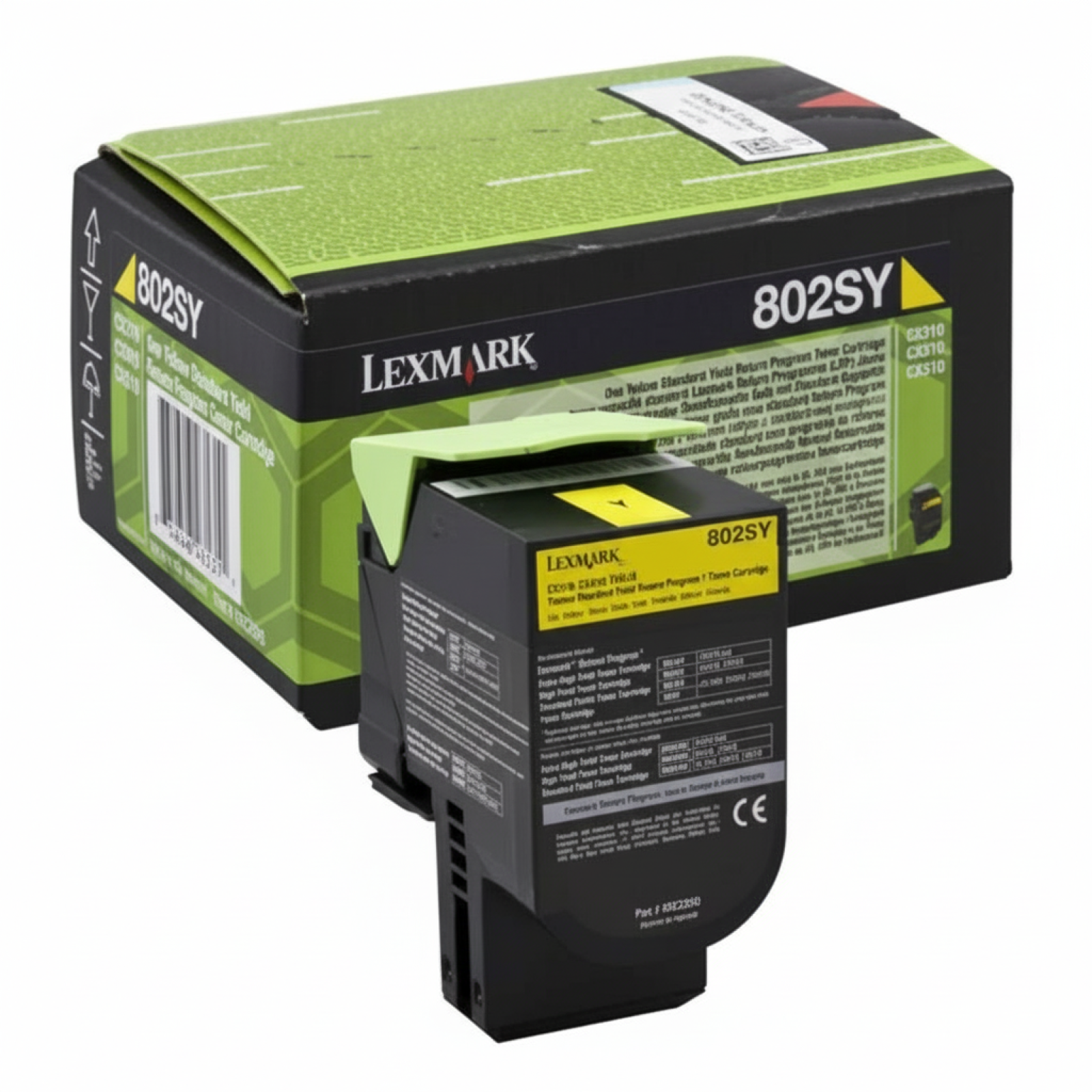 Original OEM Toner Lexmark 802SY (80C2SY0) (Yellow)