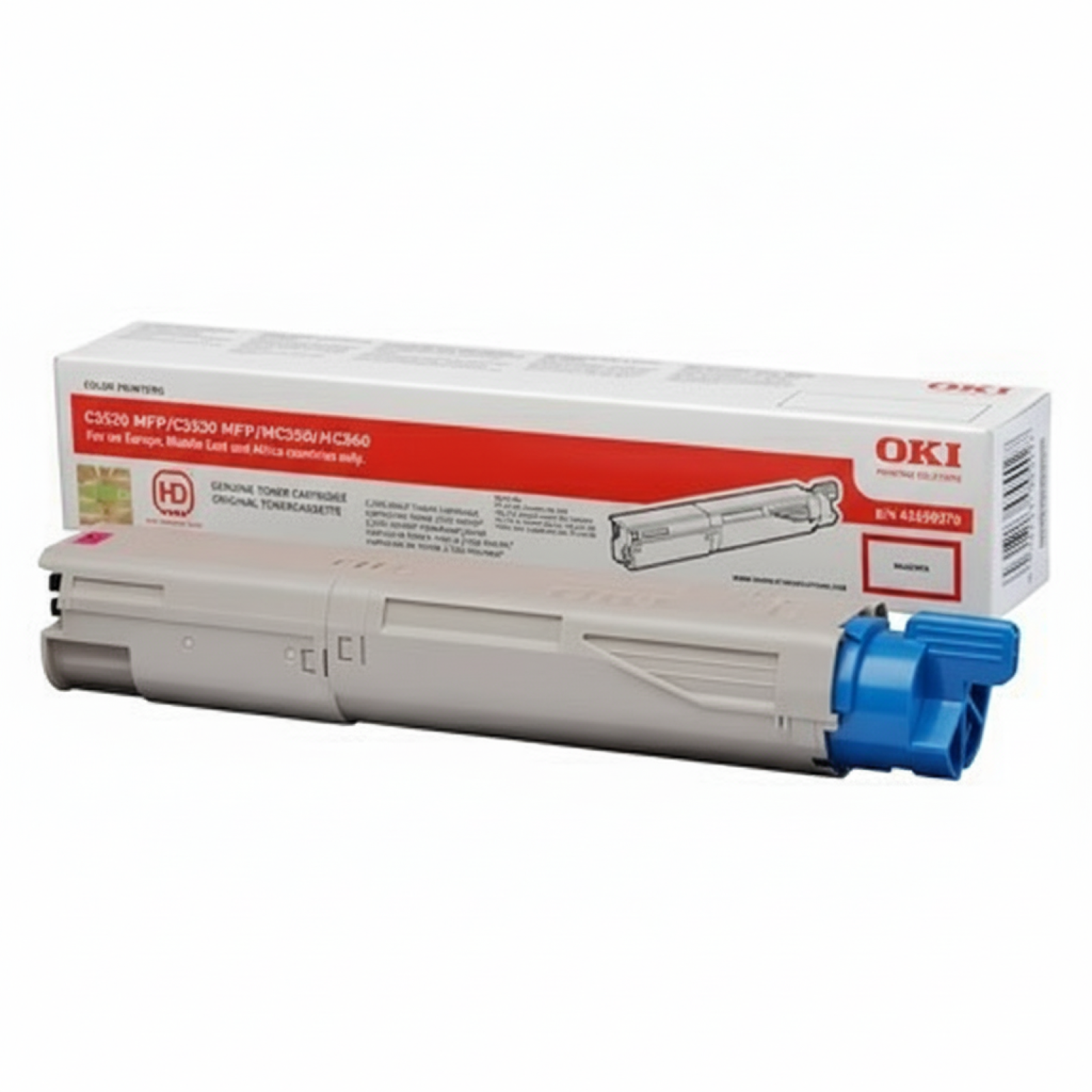 Original OEM Toner Oki C3520 3530 (43459370) (Magenta)