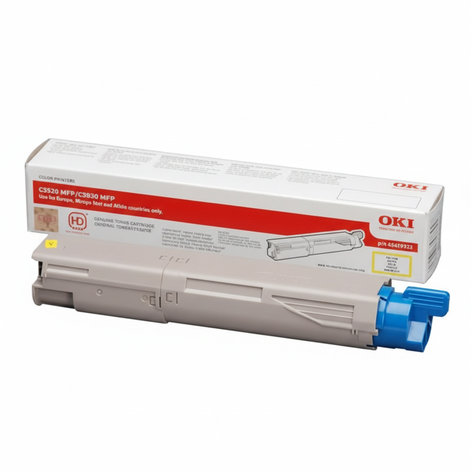 Original OEM Toner Oki C3520 3530 (43459369) (Yellow)