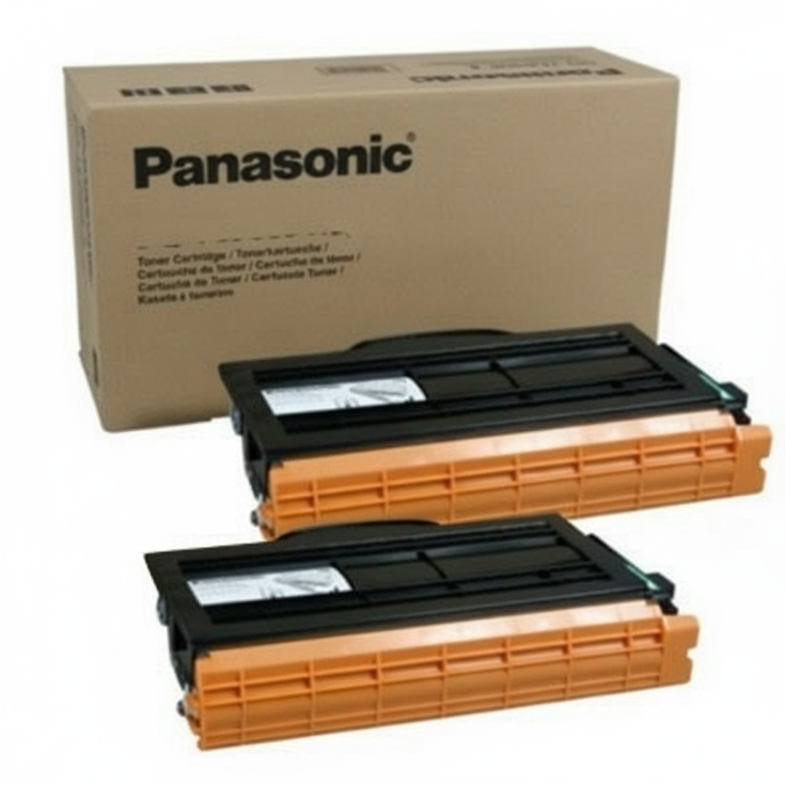 Original OEM Toners Panasonic DQ-TCD025XD (DQTCD025XD) (Black) (2-pack)